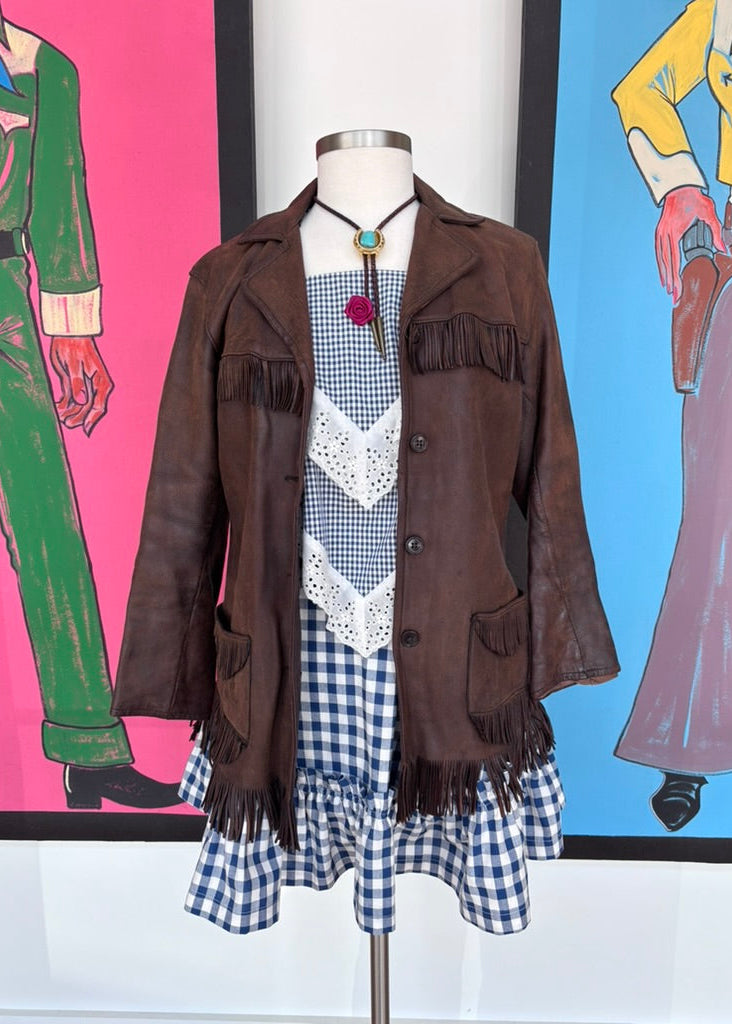 Midwestern Sports Togs Leather Jacket