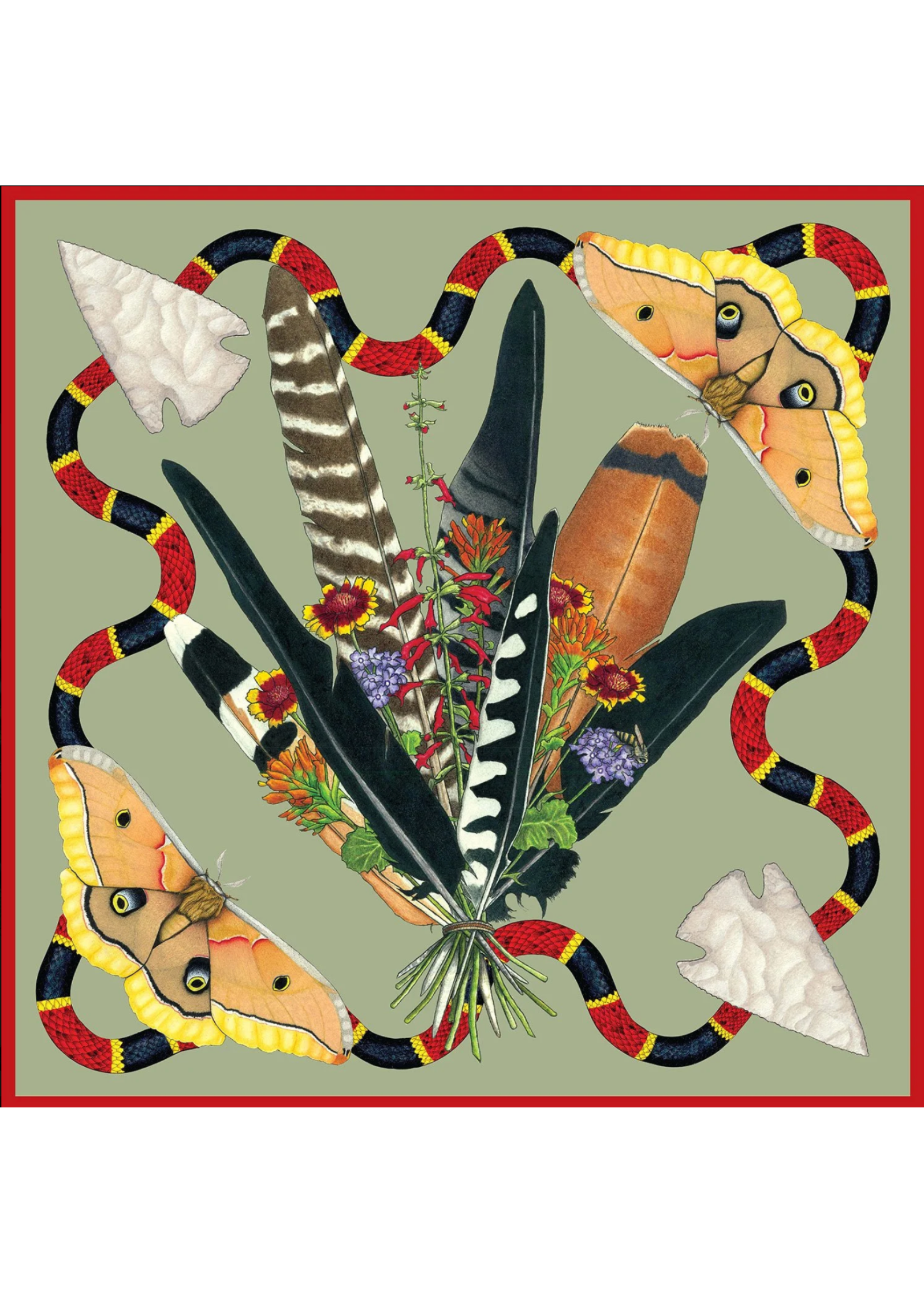Kerr-Chief Silk Scarf