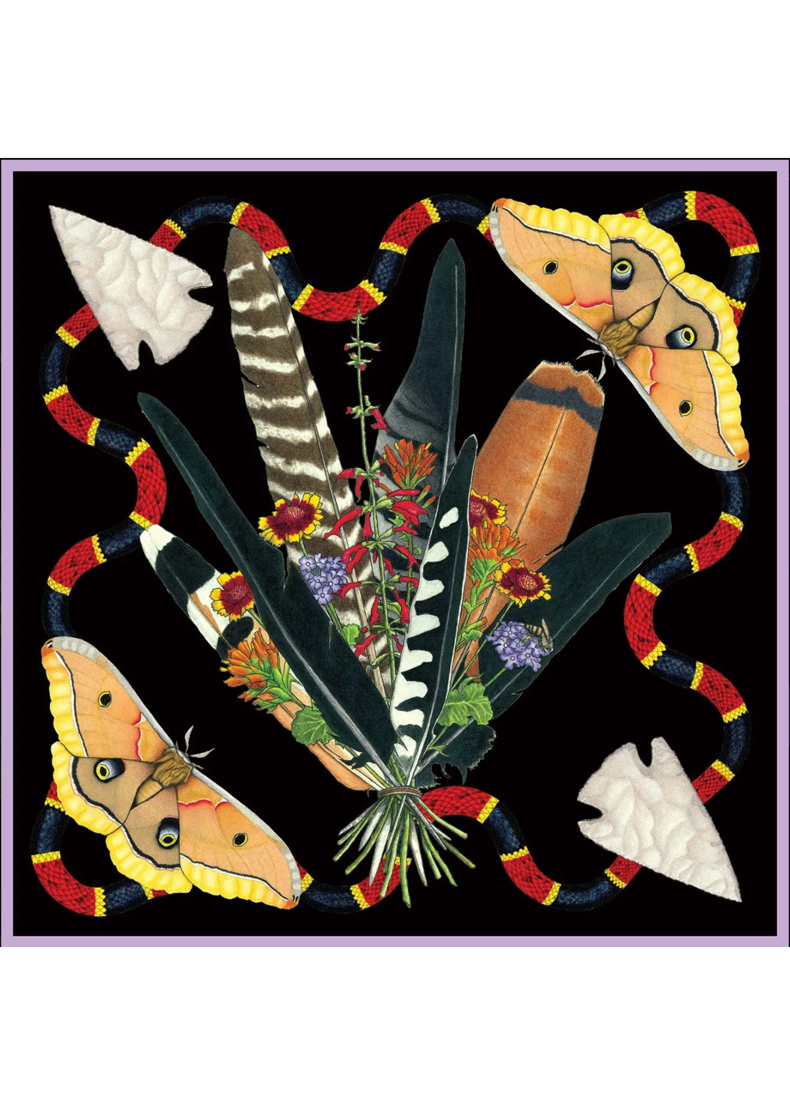 Kerr-Chief Silk Scarf
