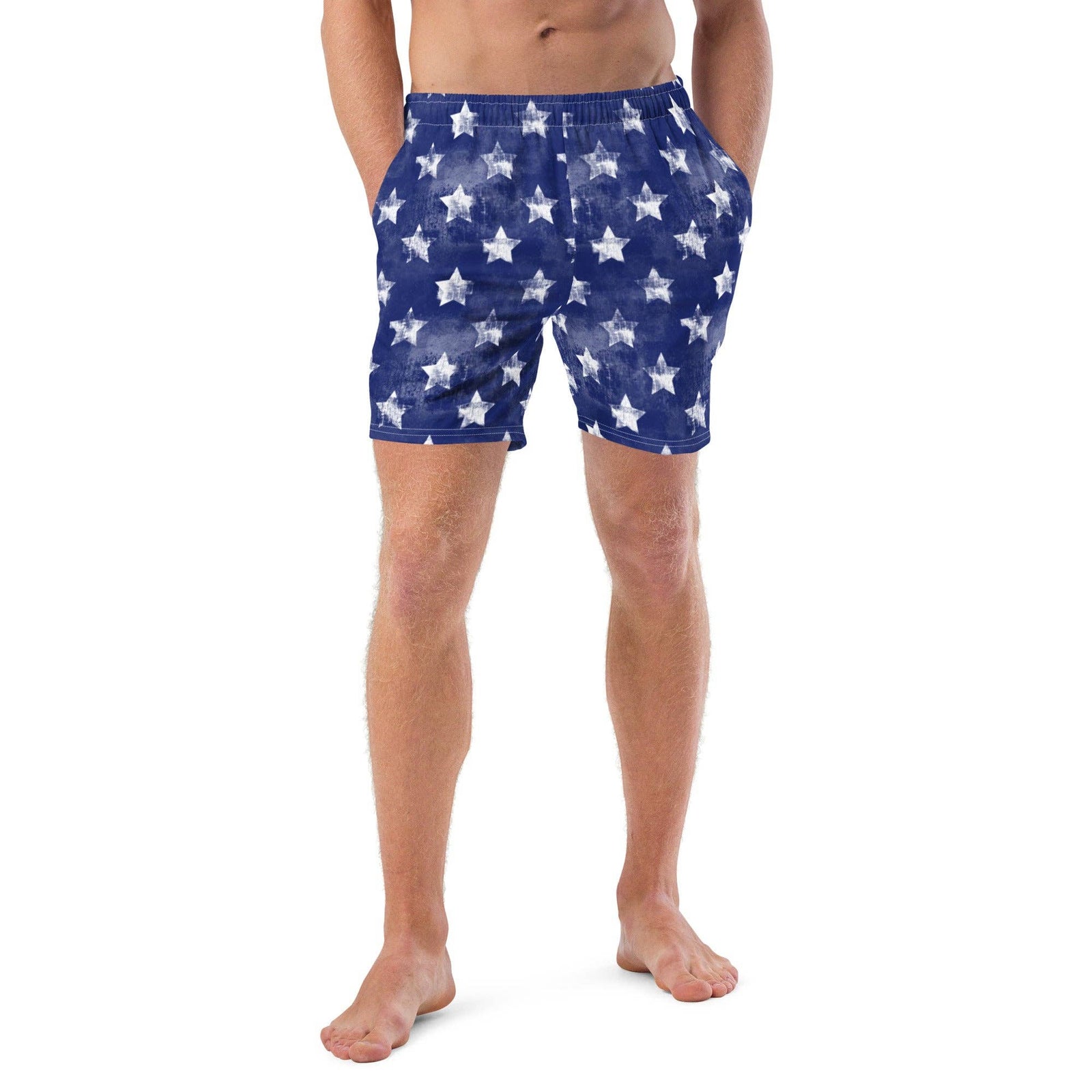 Yeehaw Stars Men's Swim Trunks