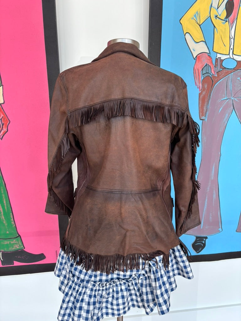 Midwestern Sports Togs Leather Jacket