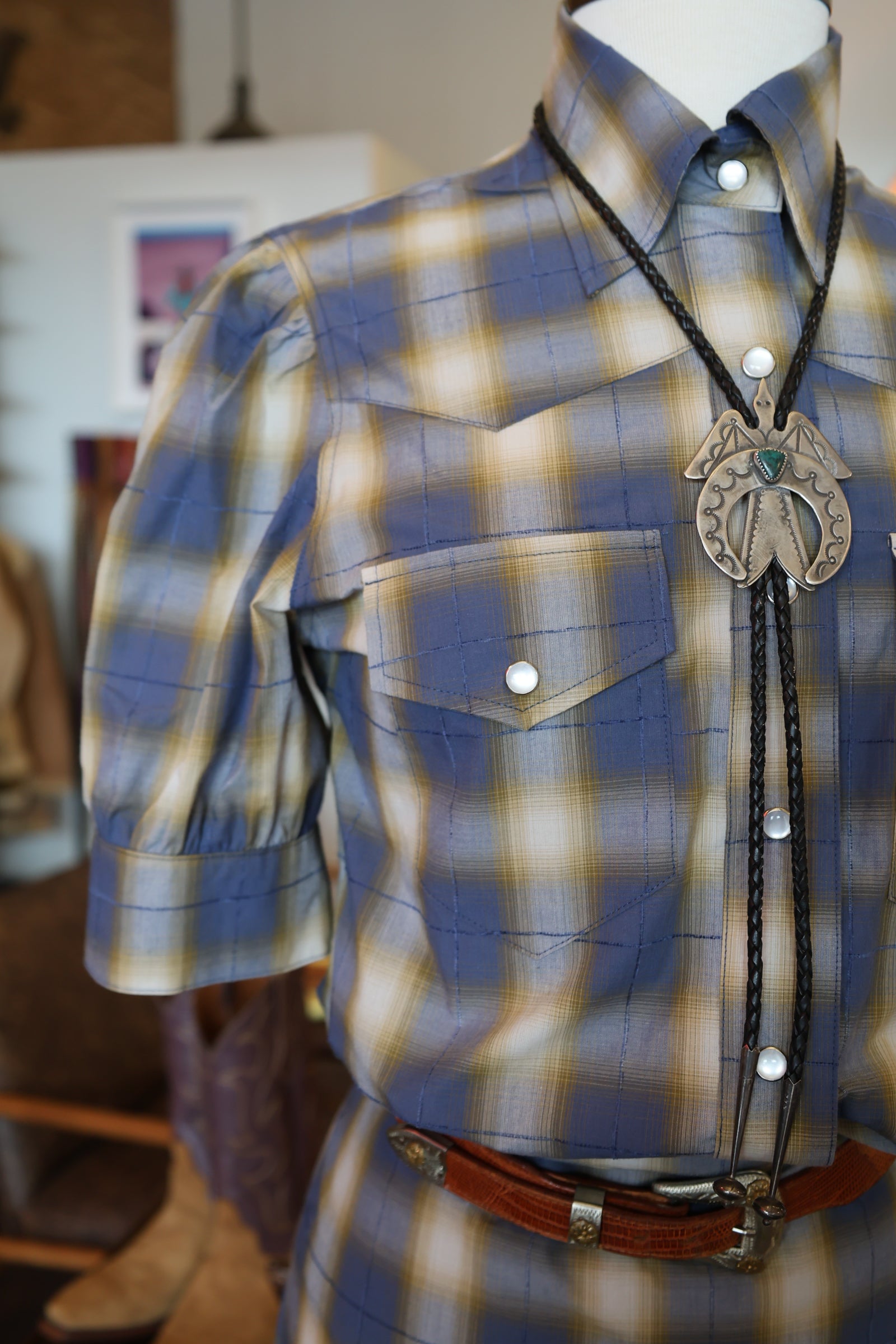 Blue Bonnet Western Shirt