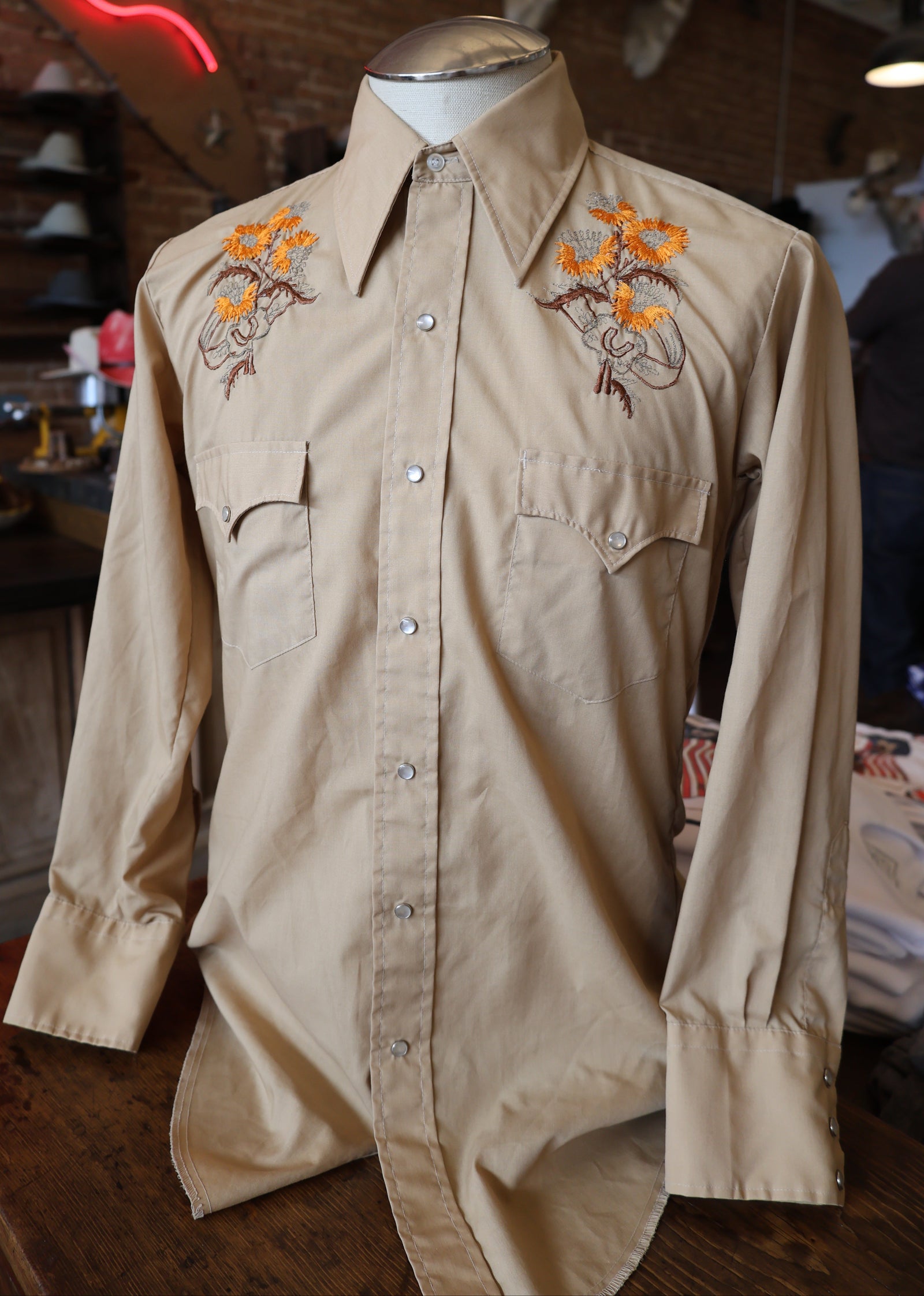 Chute #1 Embroidered Western Shirt