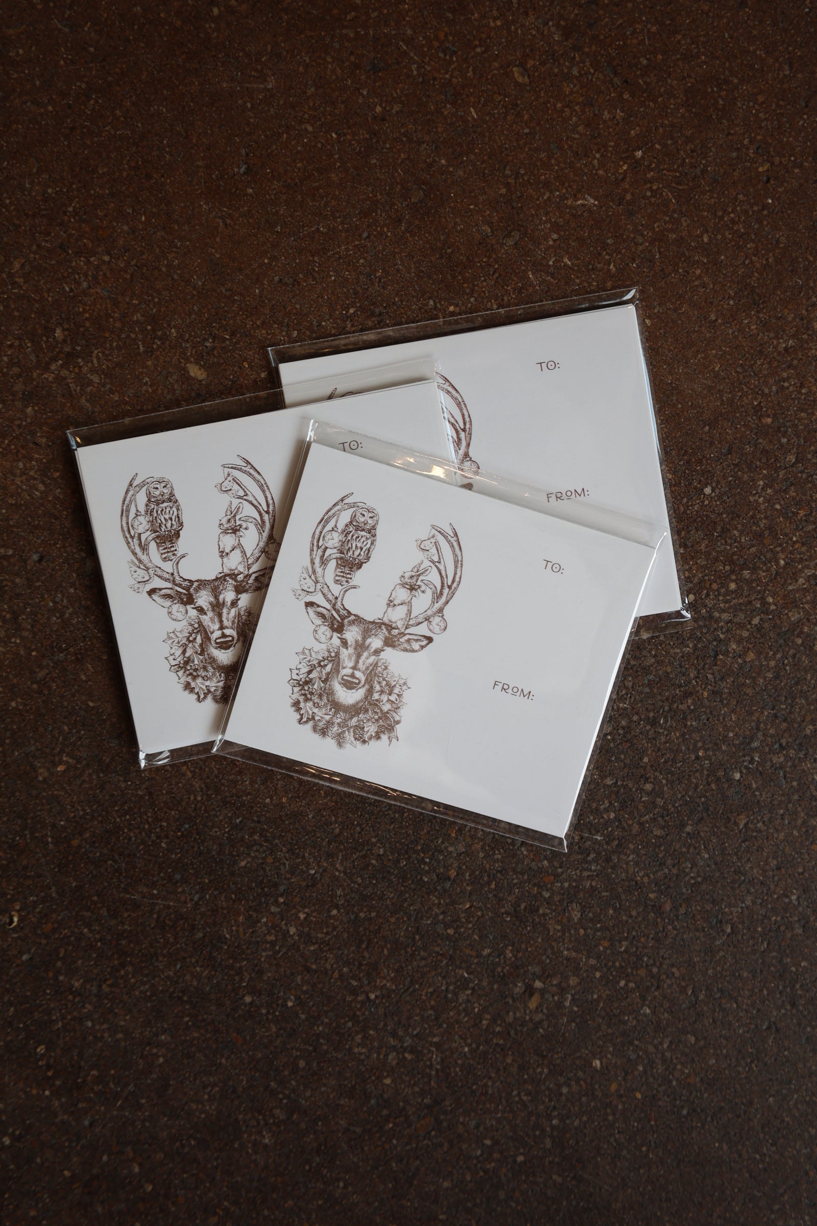 Deer To/From Stickers