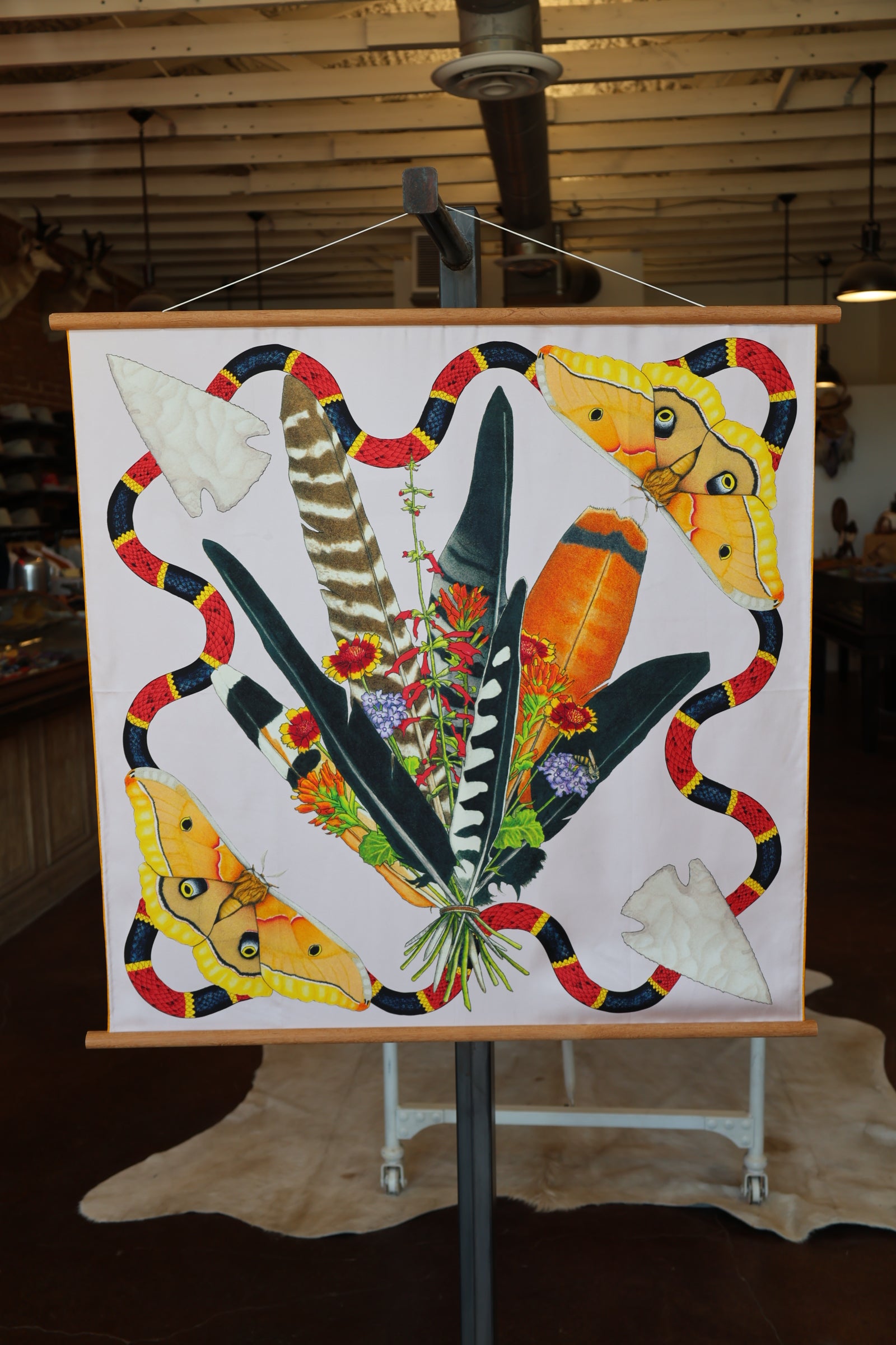 Kerr-Chief Silk Scarf