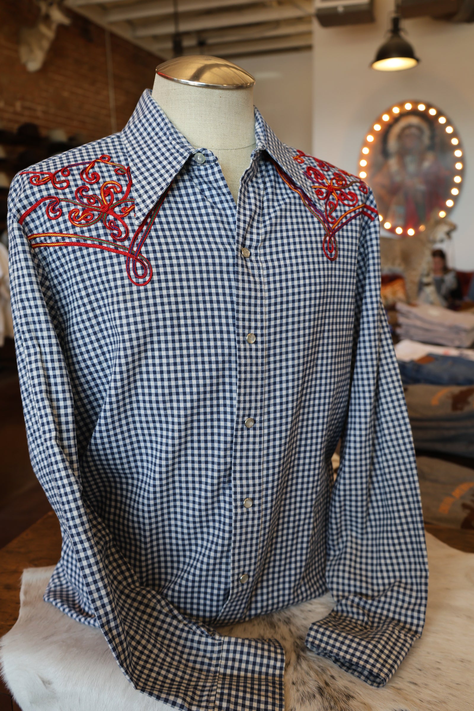 Larry Mahan's Wild West Pearl Snap Shirt