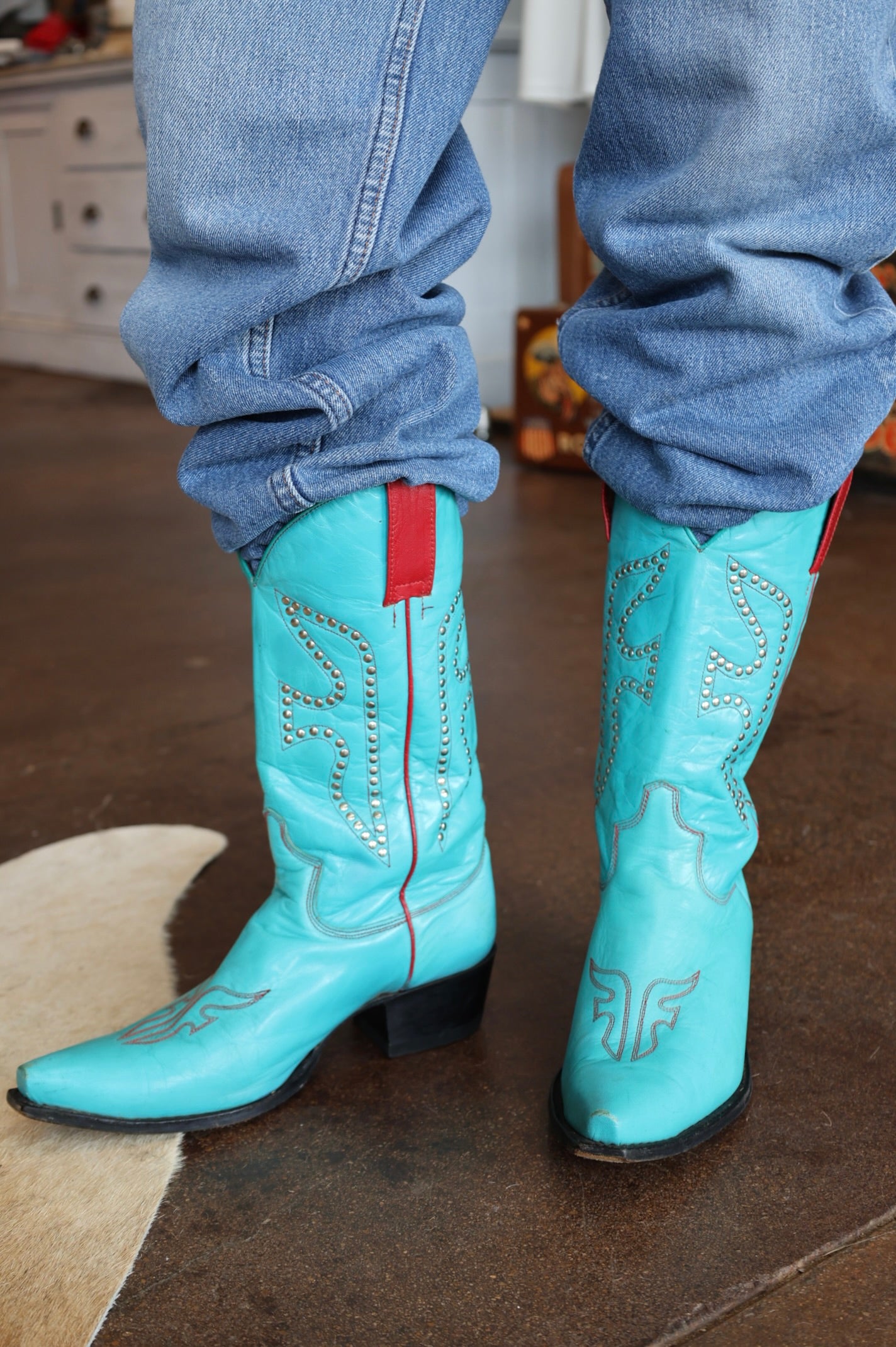 Frye Daisy Duke Cowboy Boots
