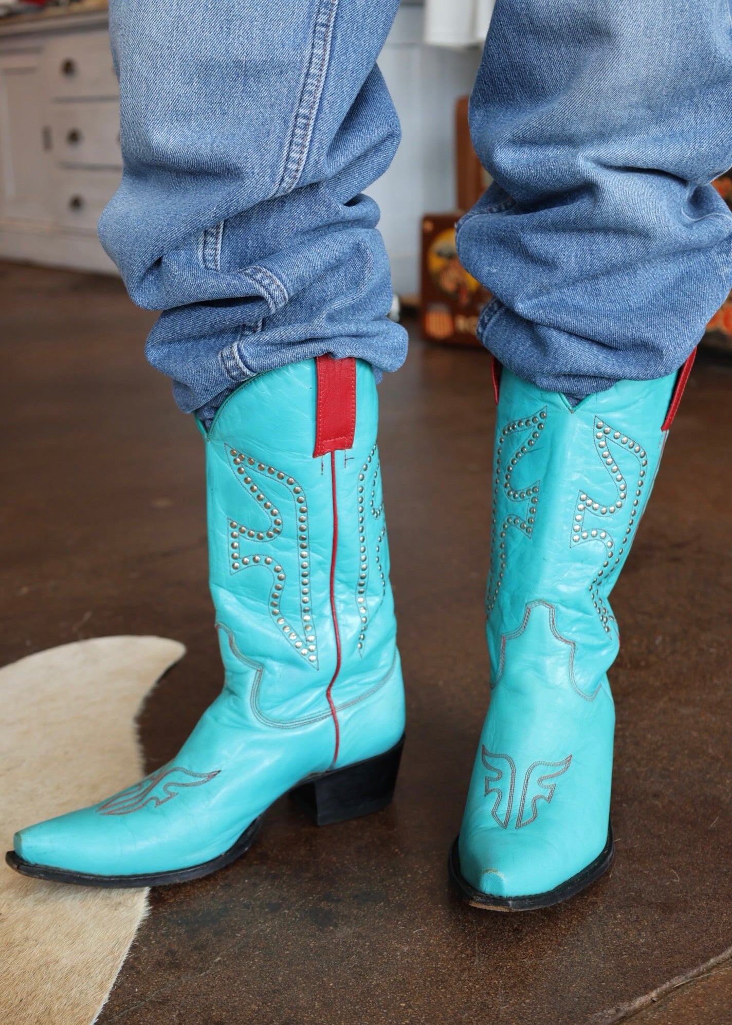 Frye Daisy Duke Cowboy Boots
