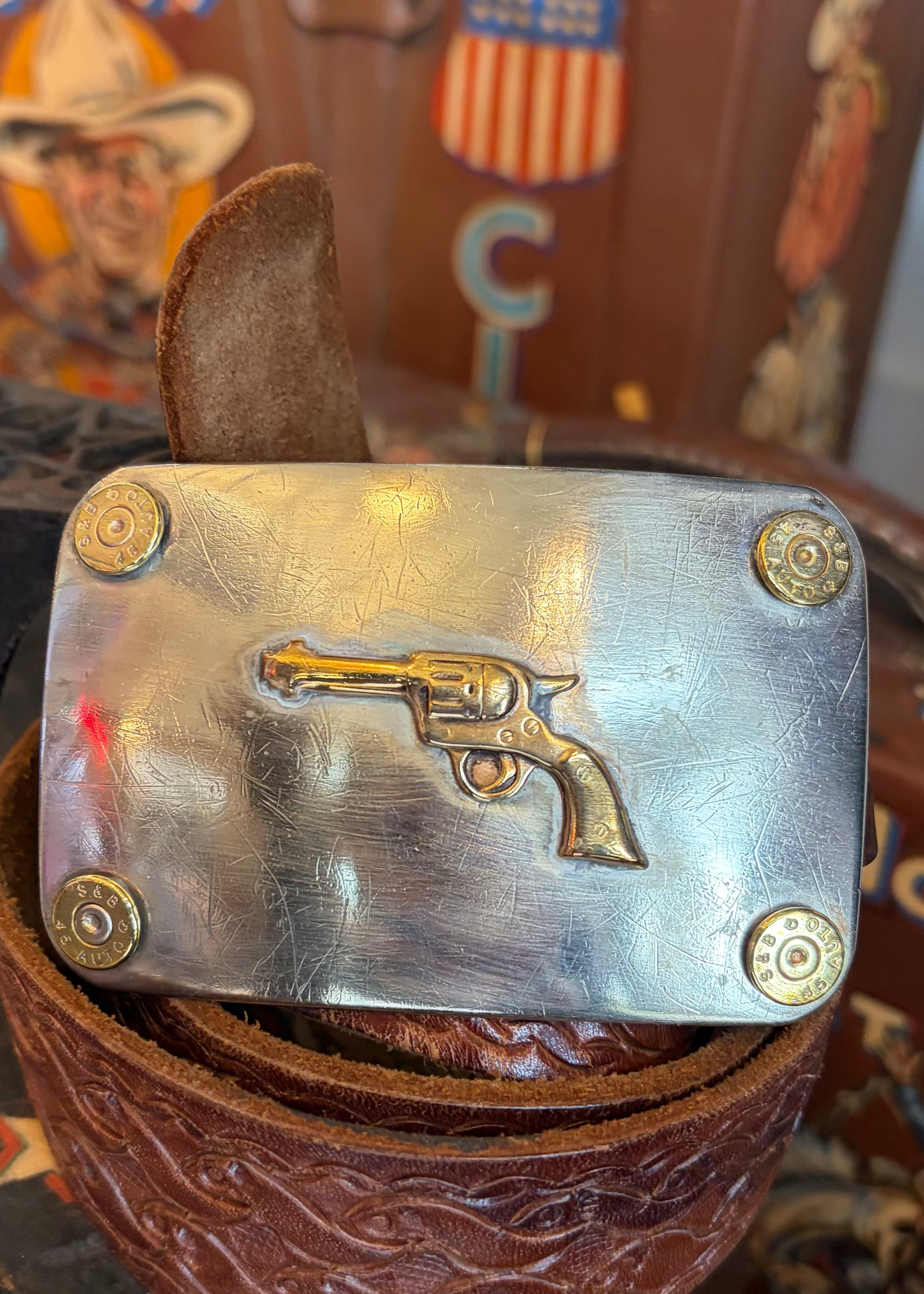 Pistol Belt Buckle