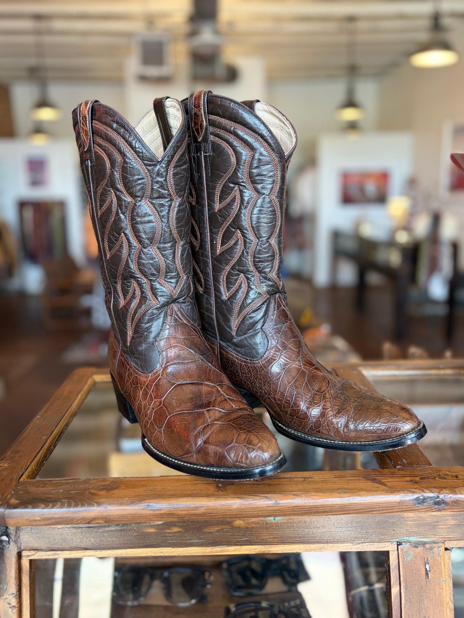 Sea Turtle Cowboy Boots