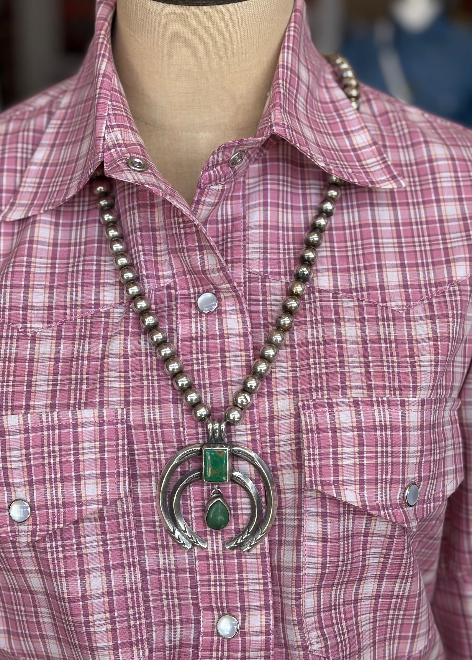 Navajo Pearls Turquoise Naja