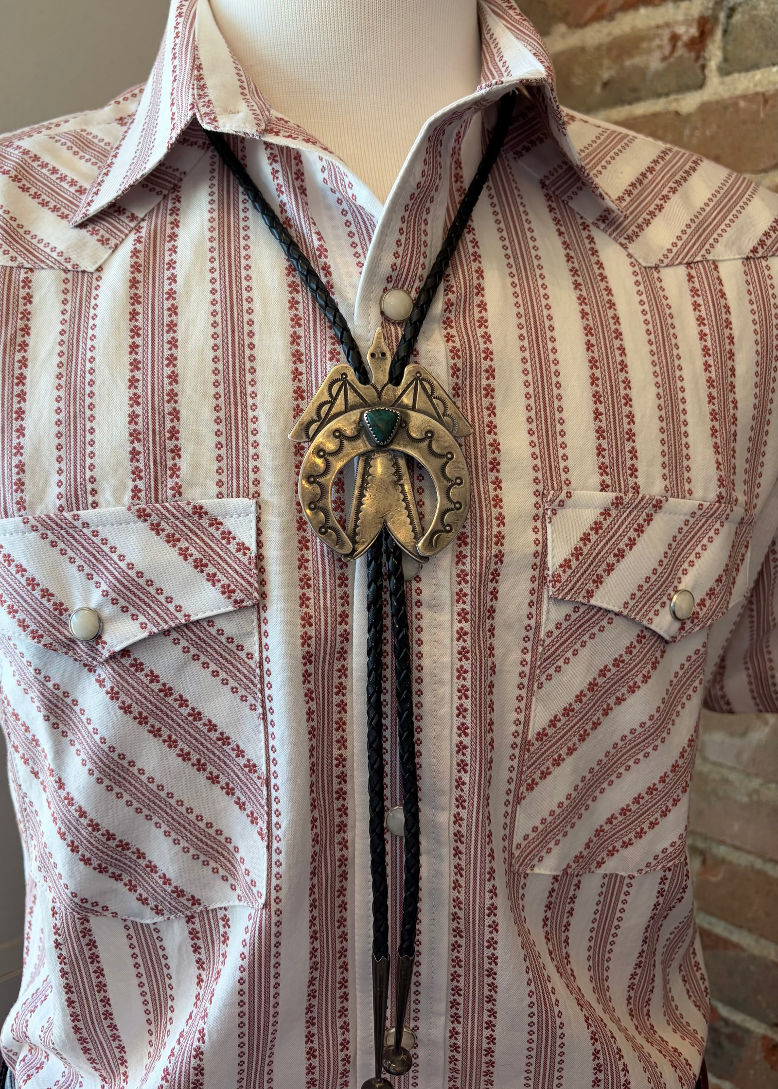 1950s Naja-Style w/ Turquoise Bolo