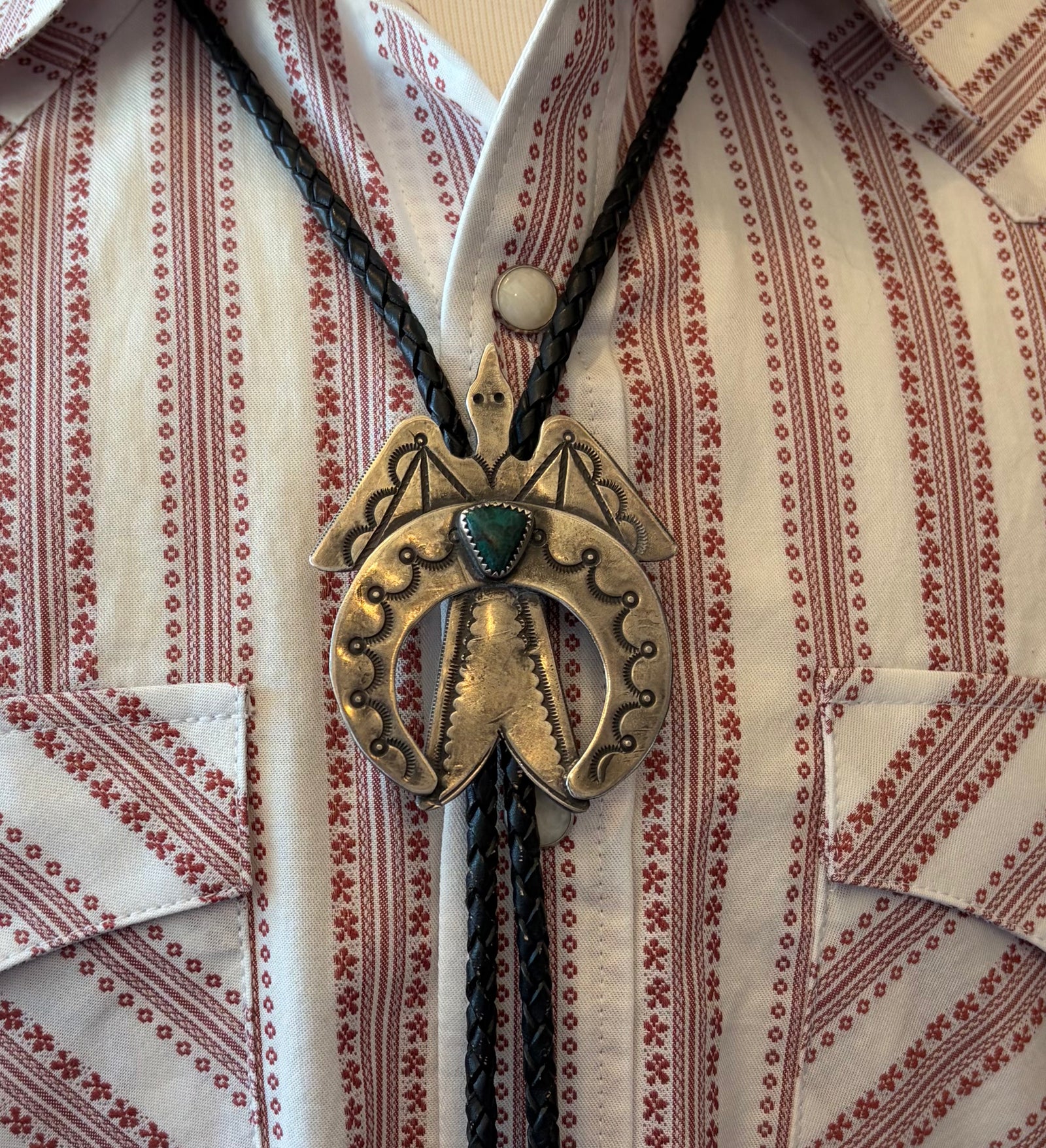 1950s Naja-Style w/ Turquoise Bolo