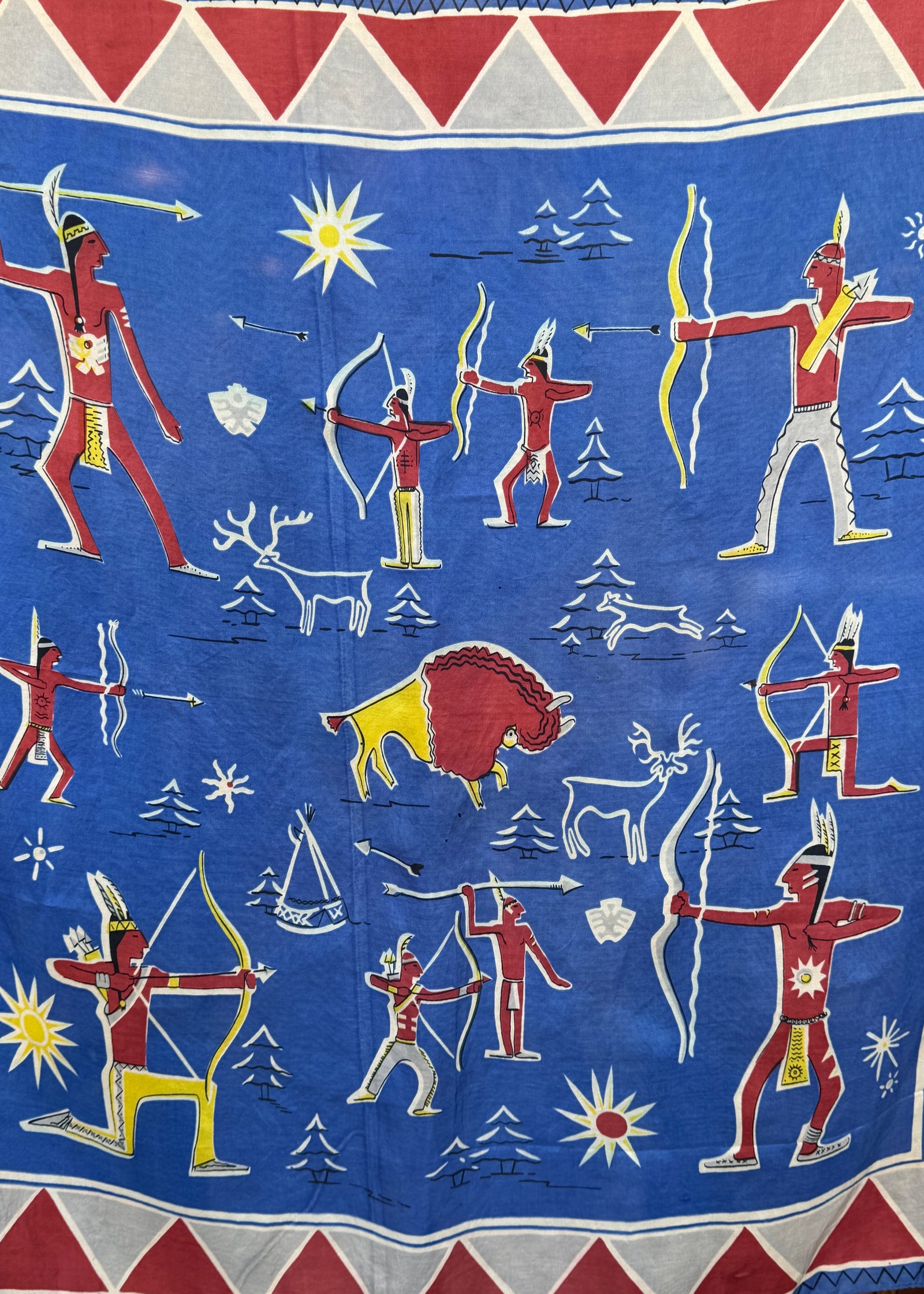 Native American Silk Scarf