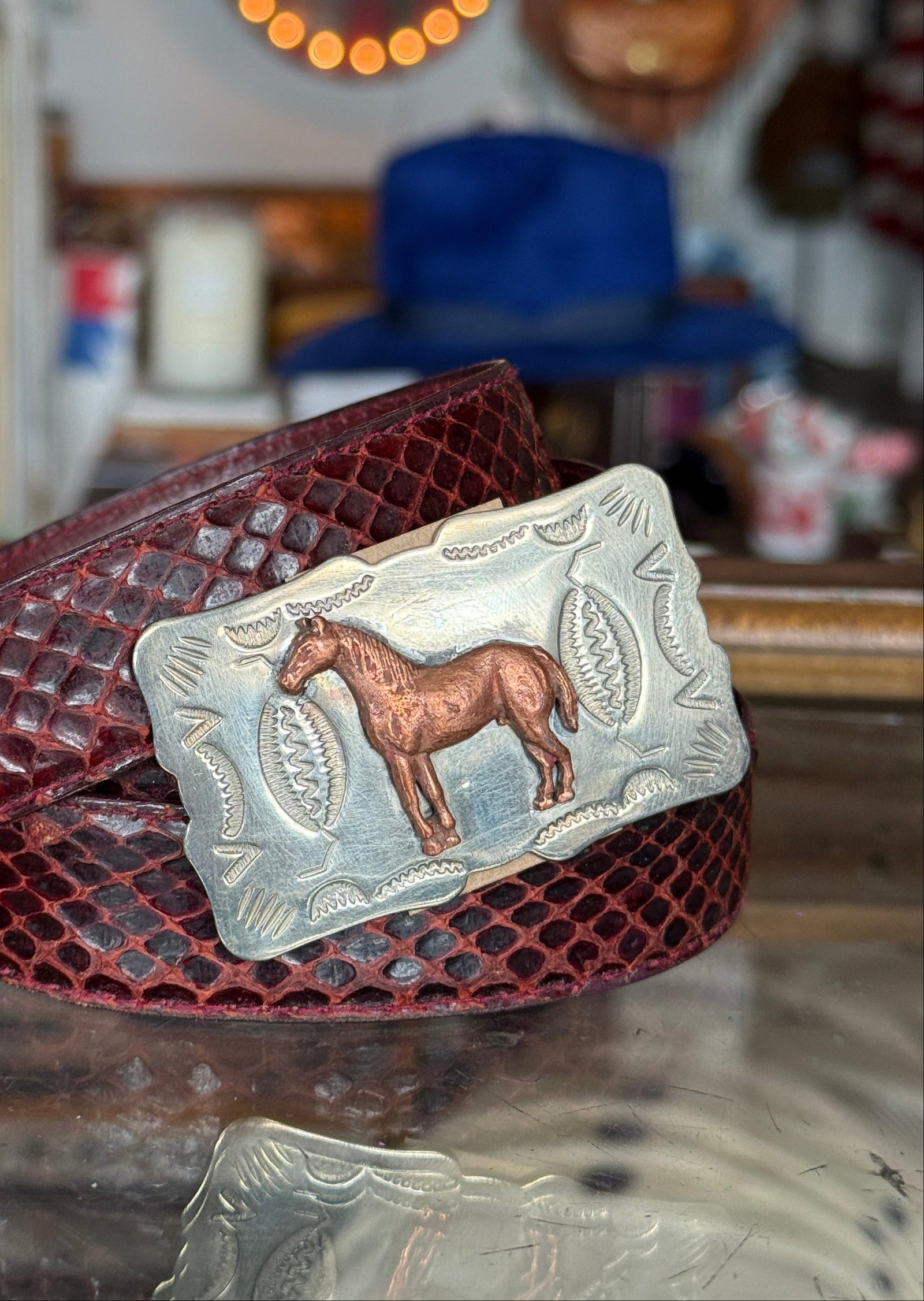 Horse Belt Buckle