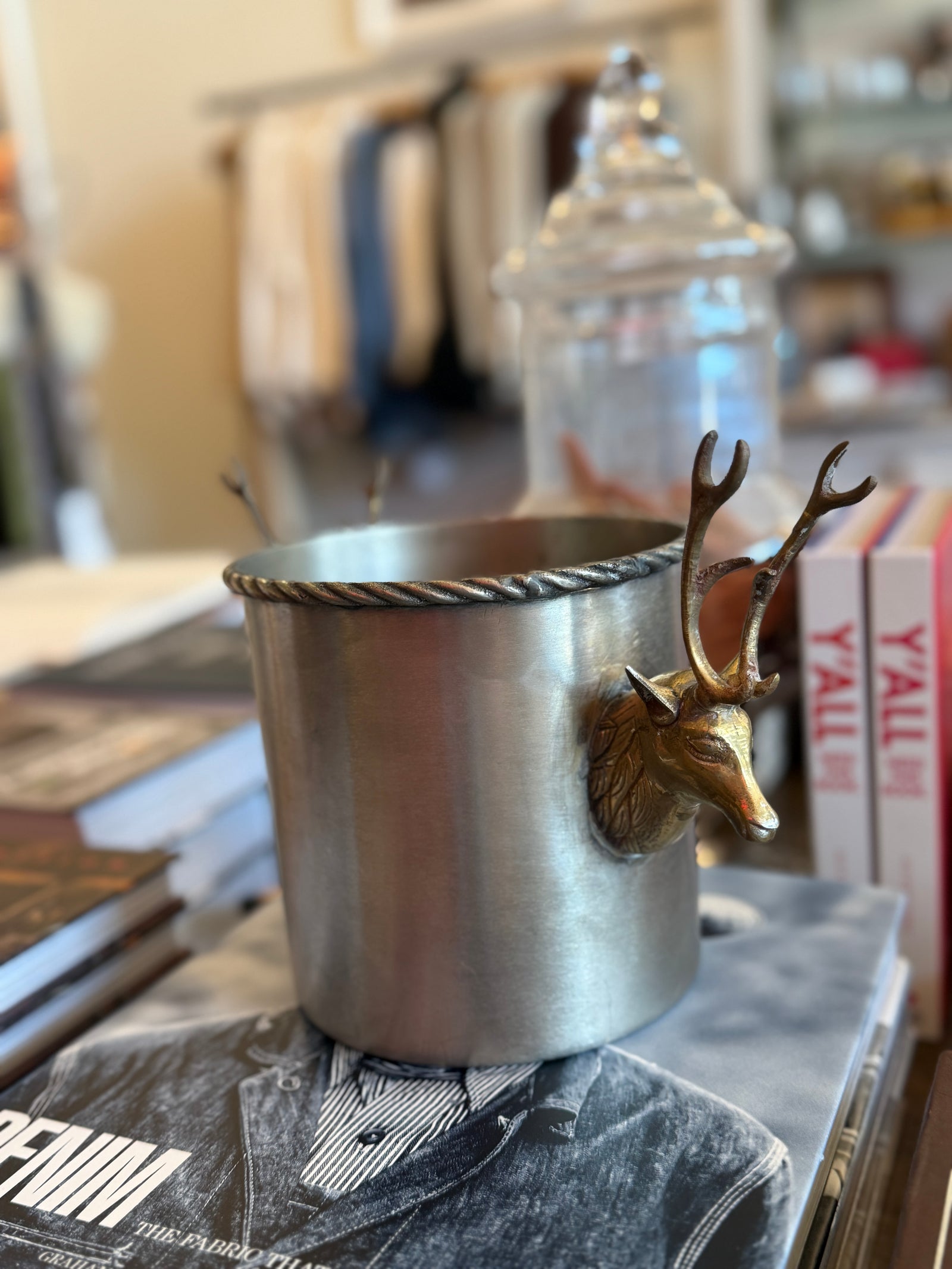 Deer Head Wine Chiller