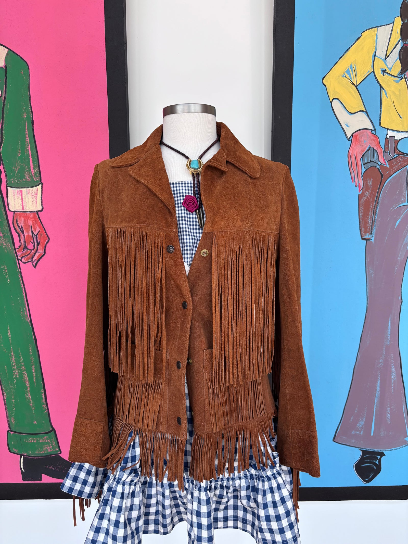 Lariat Leathers Fringe Jacket