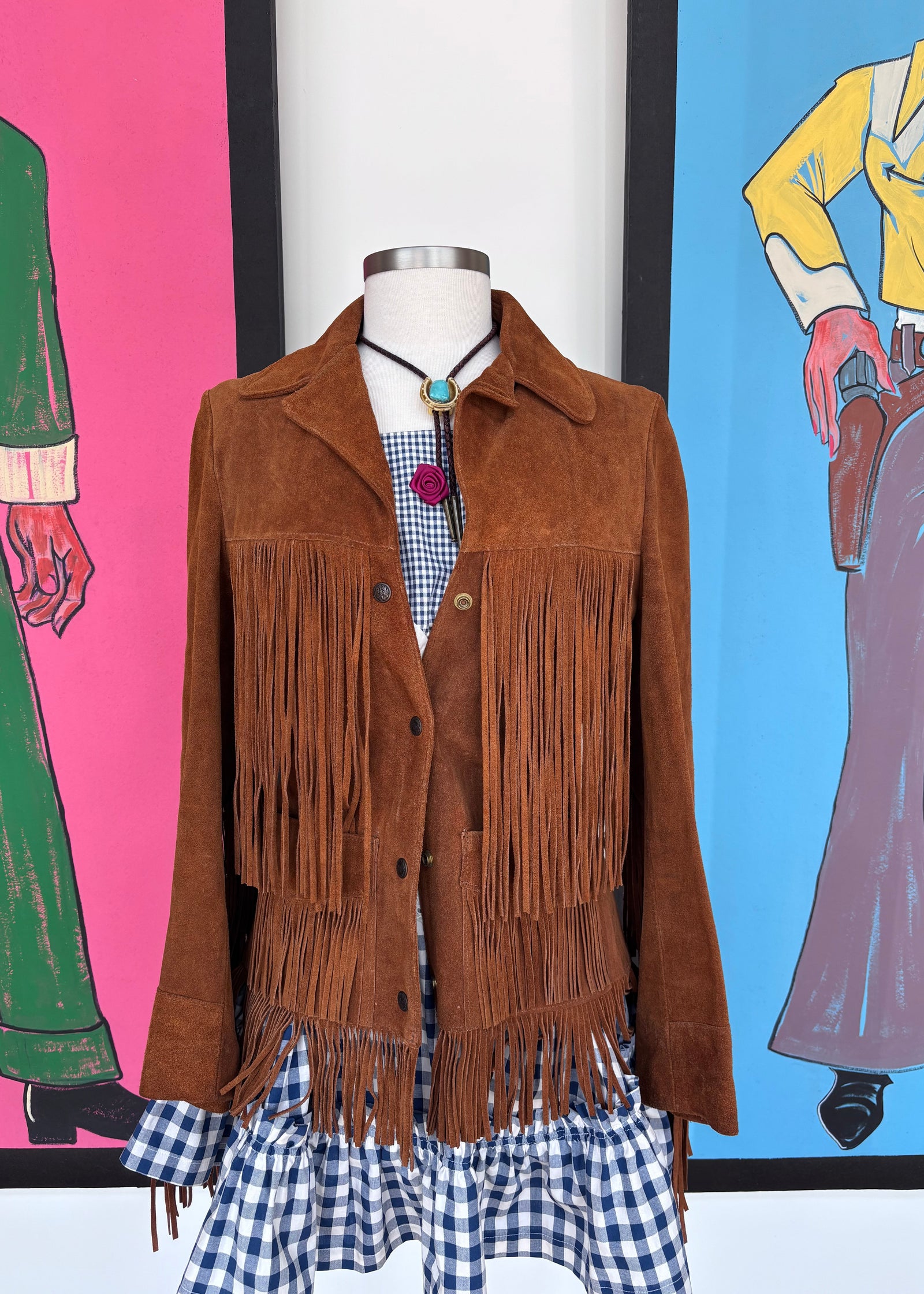 Lariat Leathers Fringe Jacket