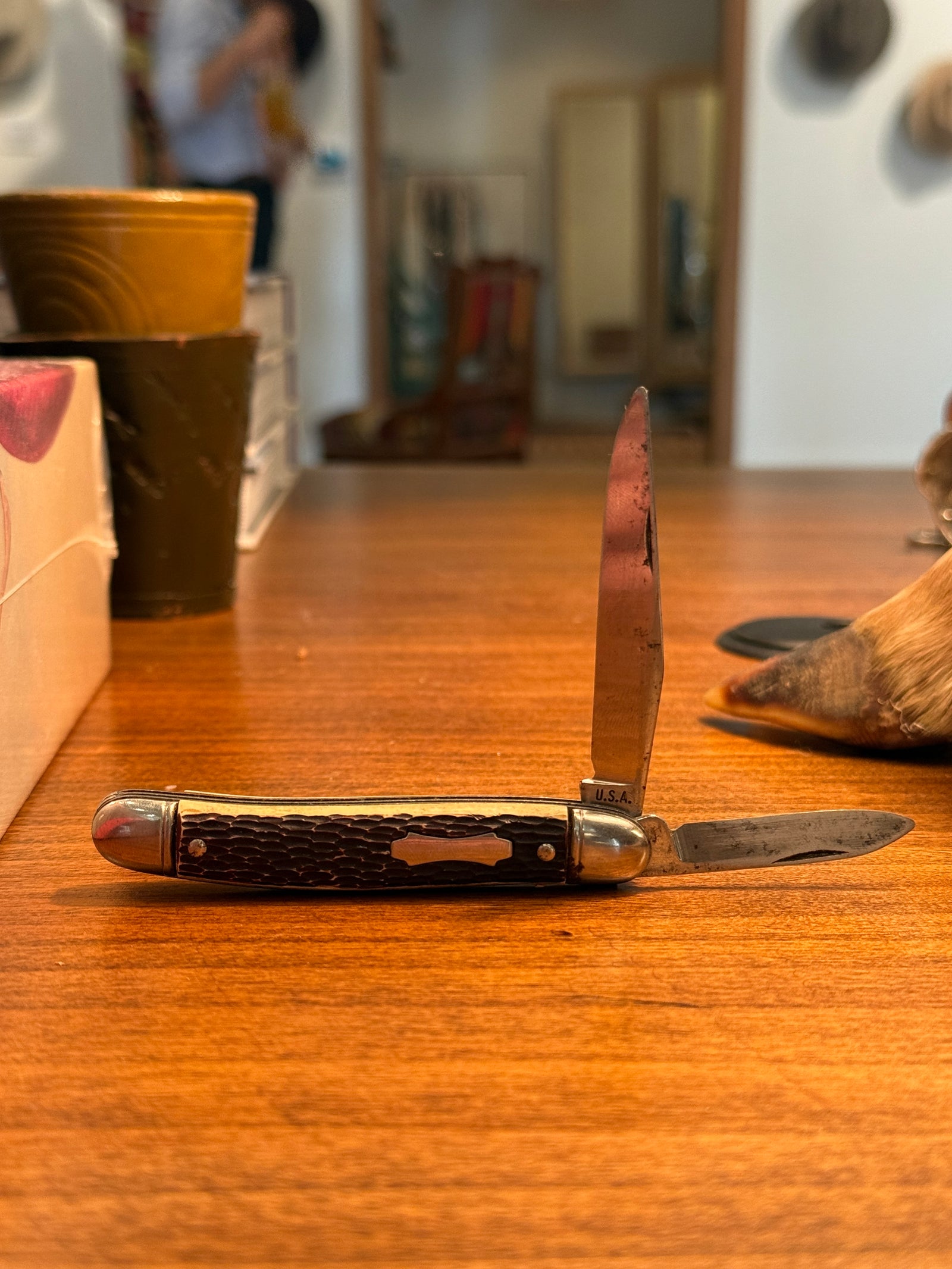 U.S.A. Pocket Knife