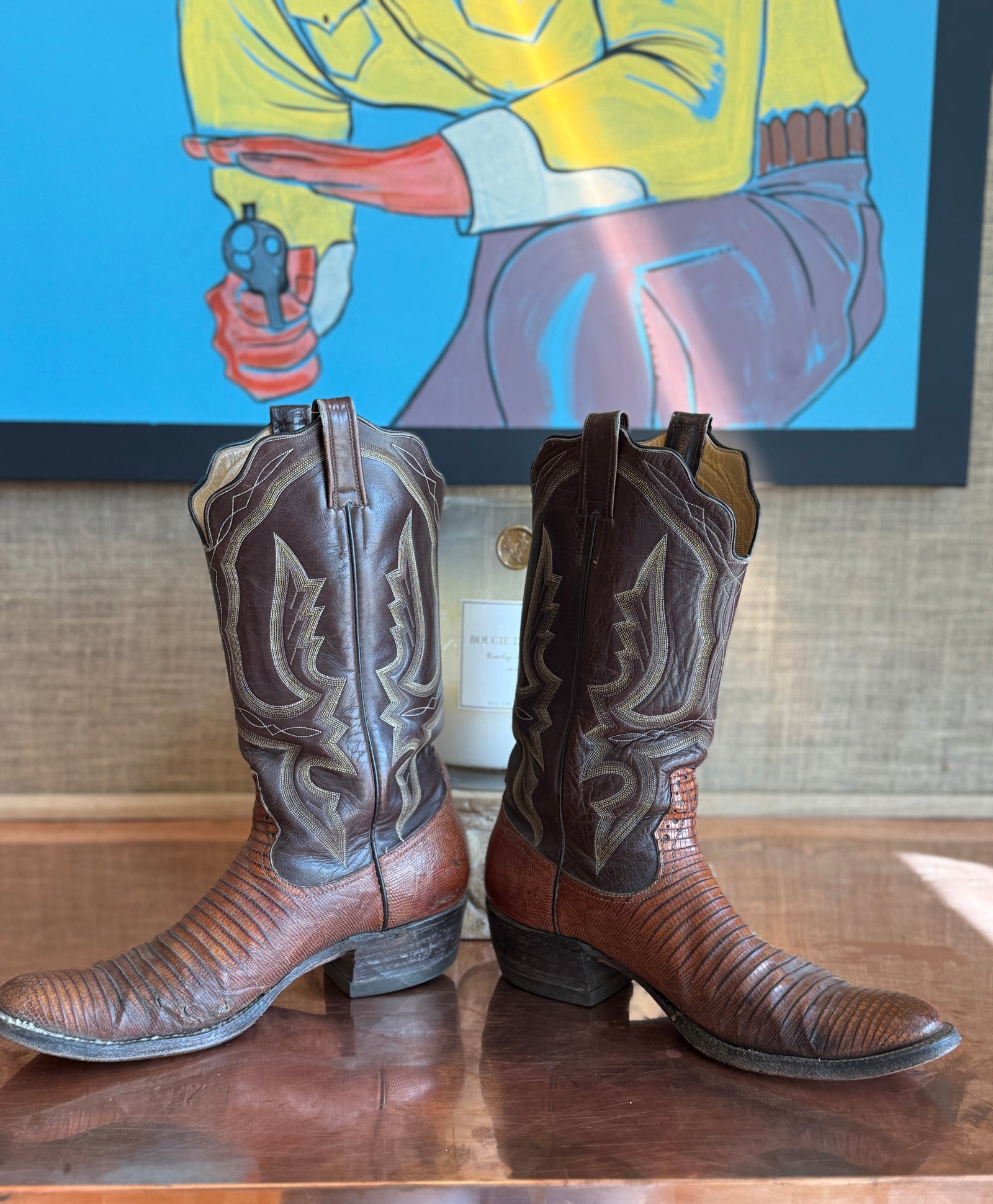 Lizard Cowboy Boots