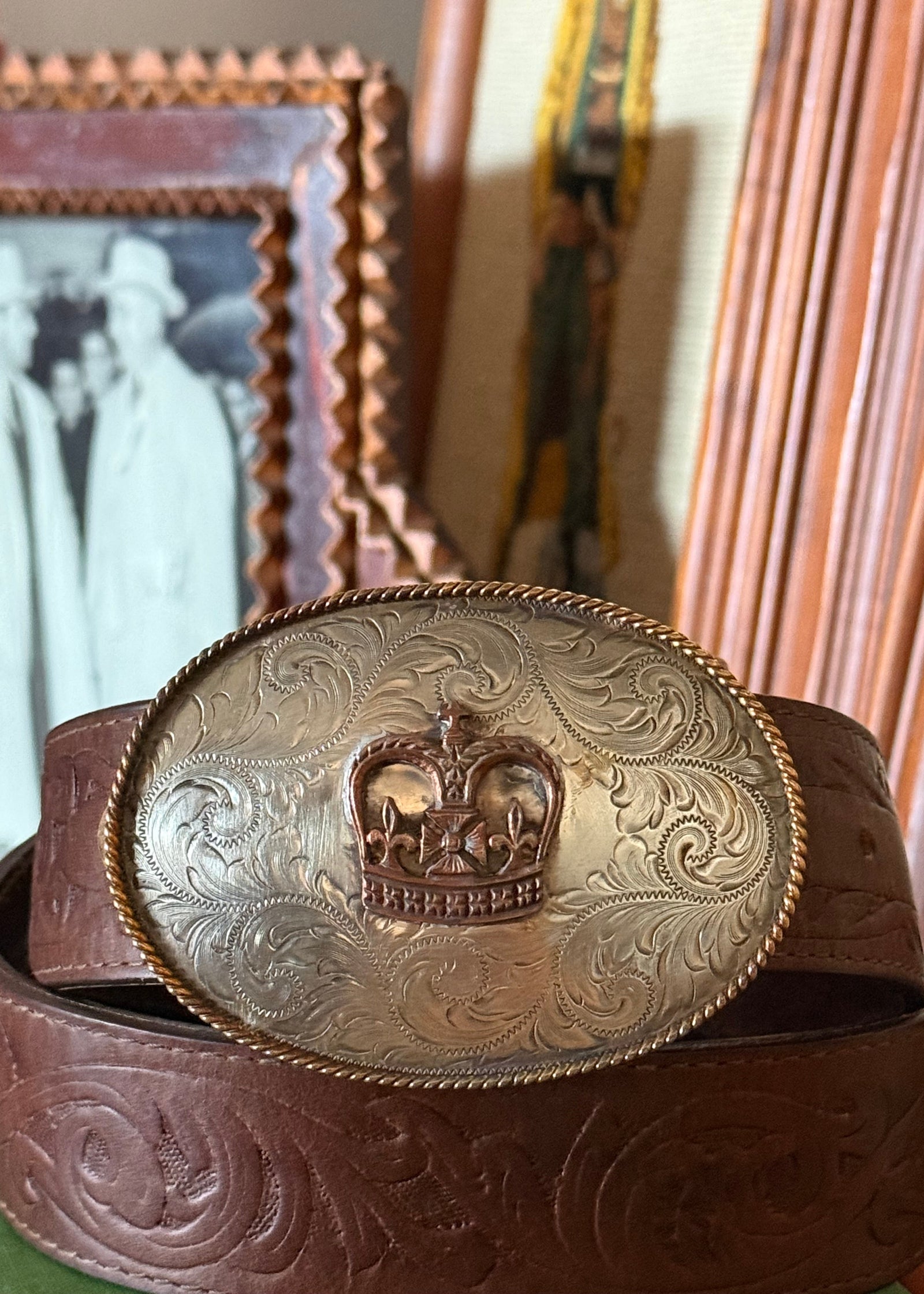Crown Belt Buckle