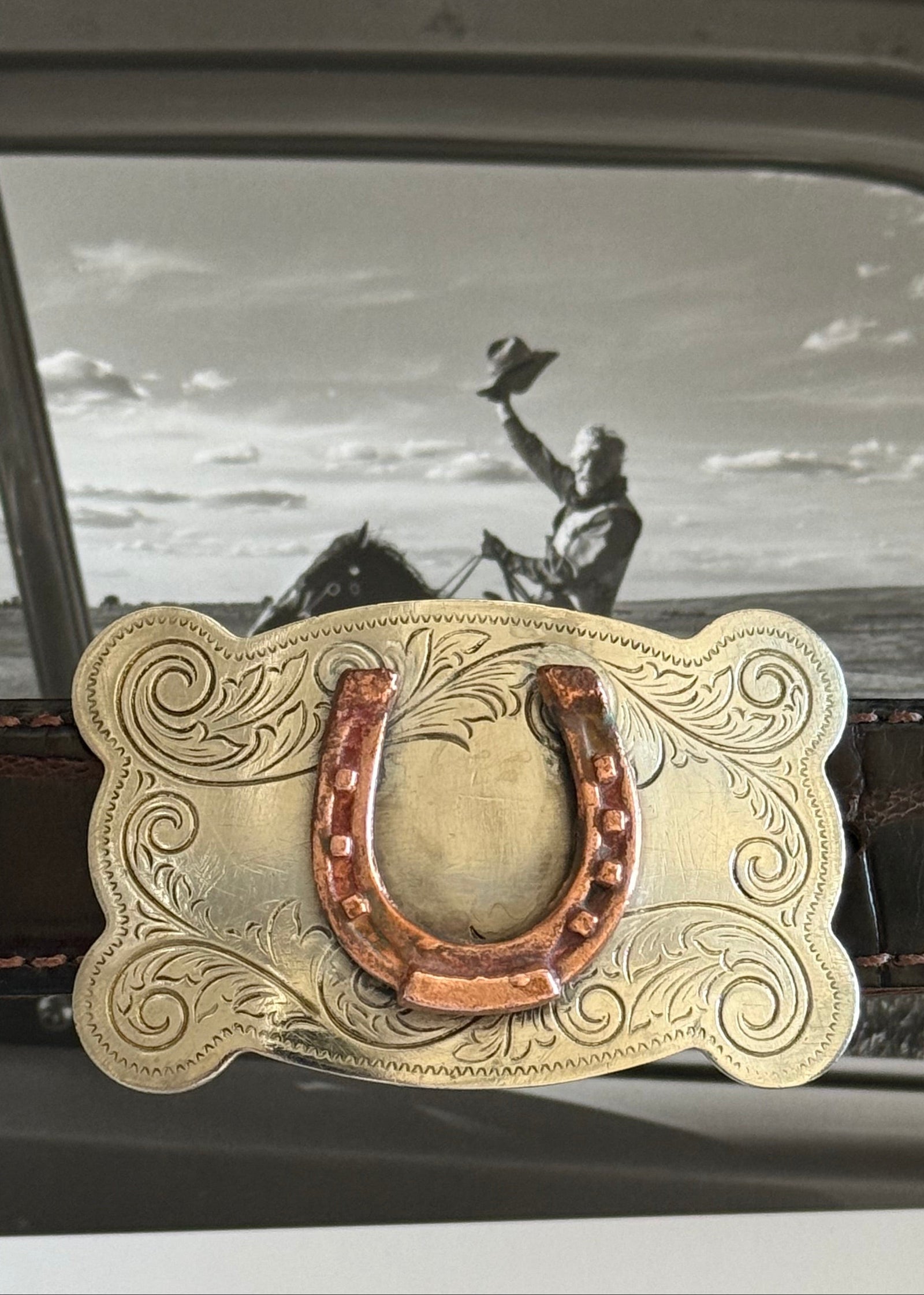 Horseshoe Belt Buckle