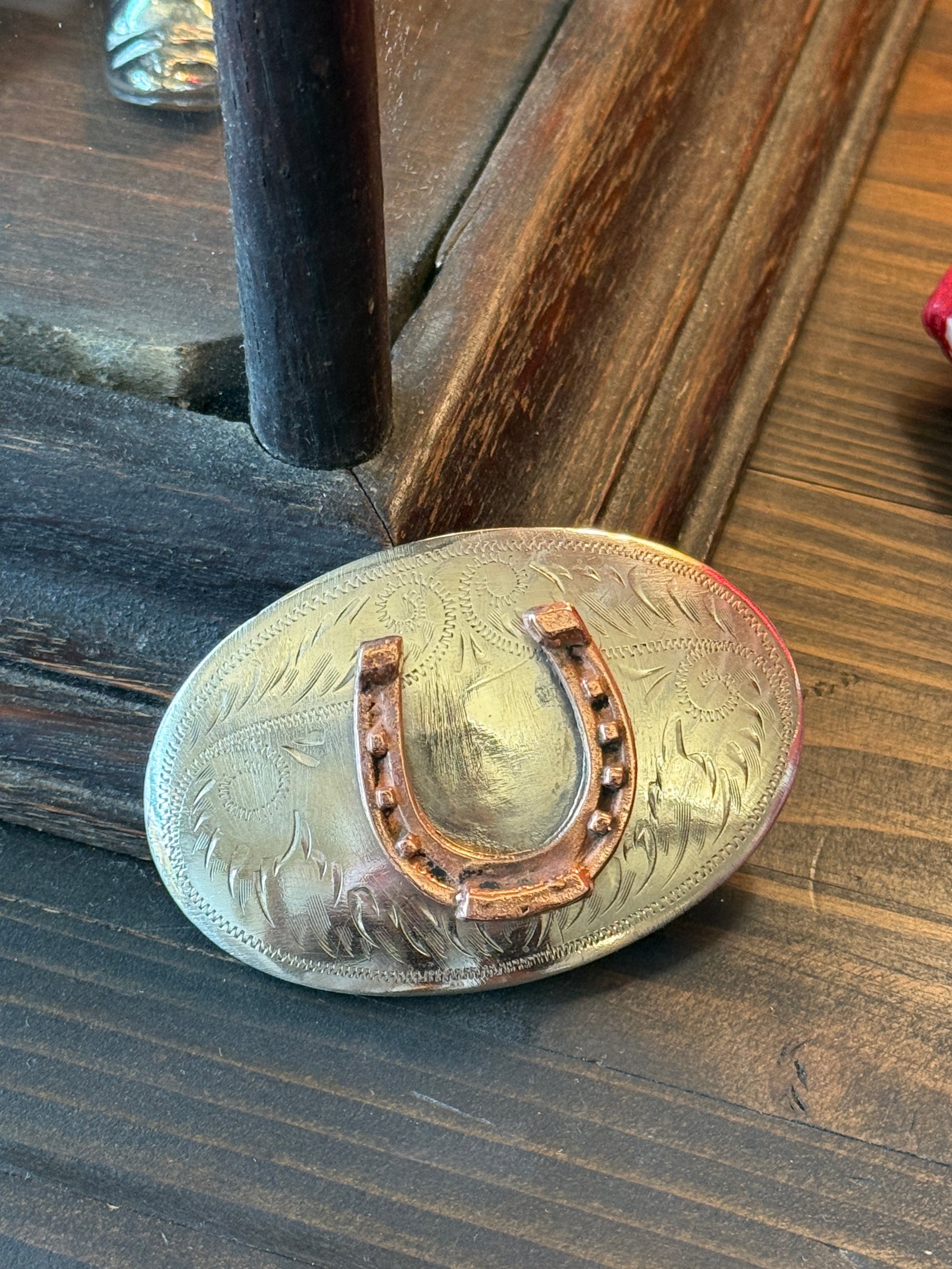 Horseshoe Belt Buckle