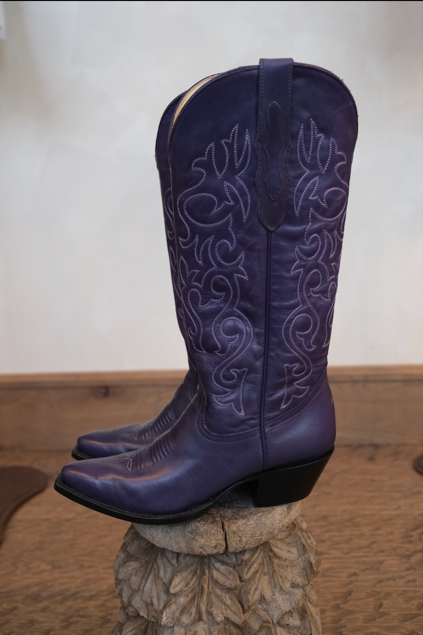 Women's Purple Vaquera Boot