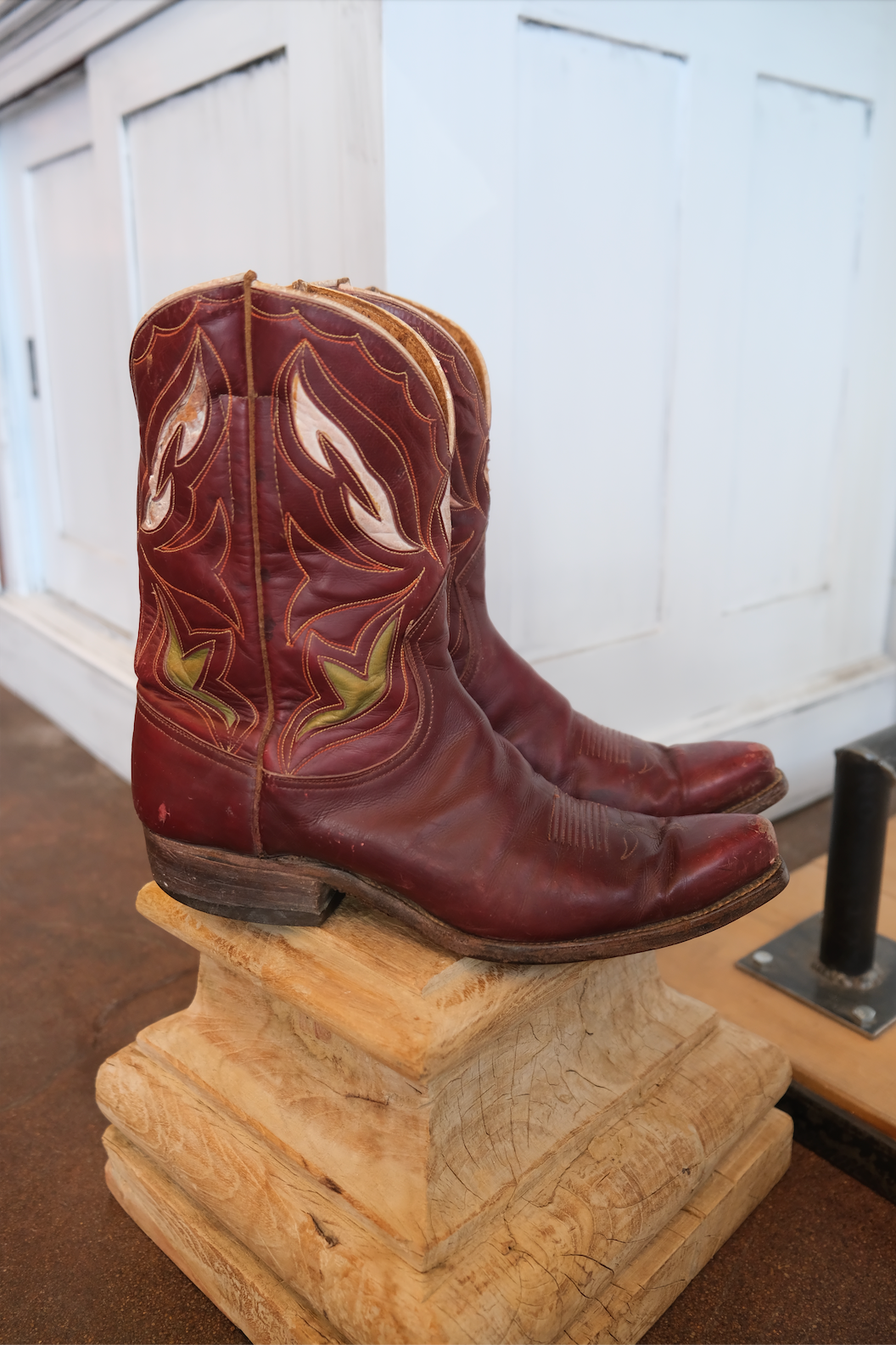 Vintage Red Justin Cowboy Boot