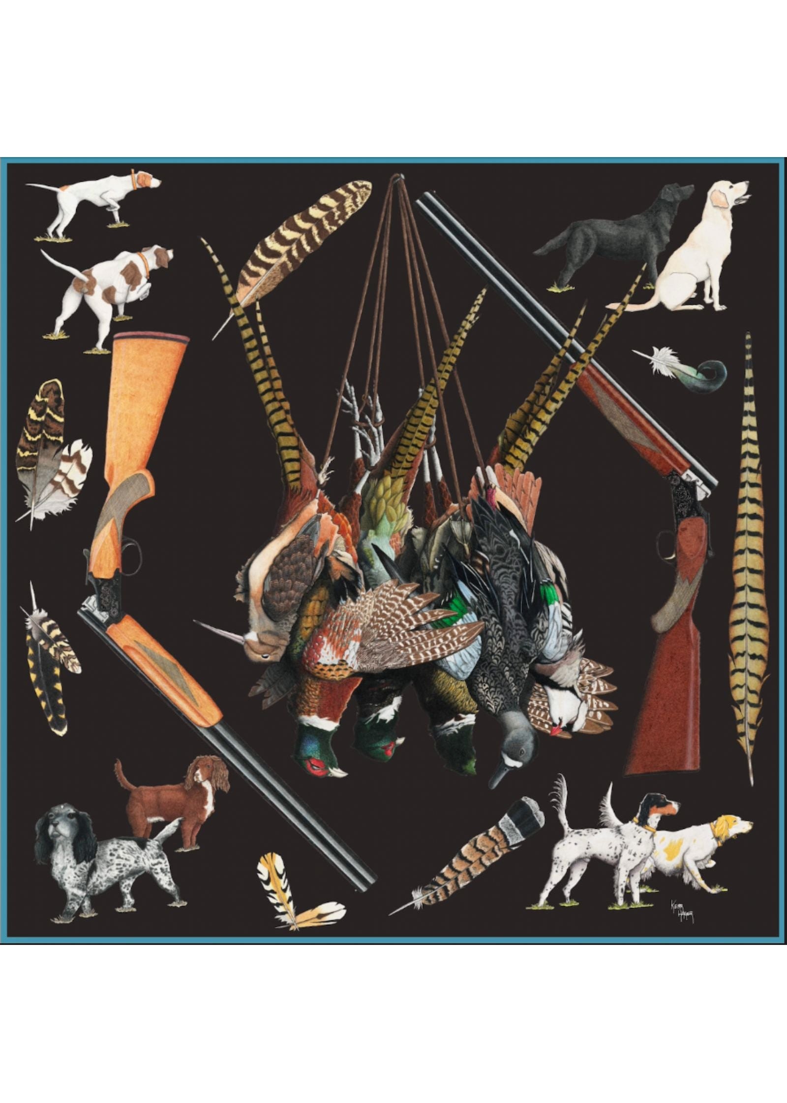 Kerr-Chief Silk Scarf