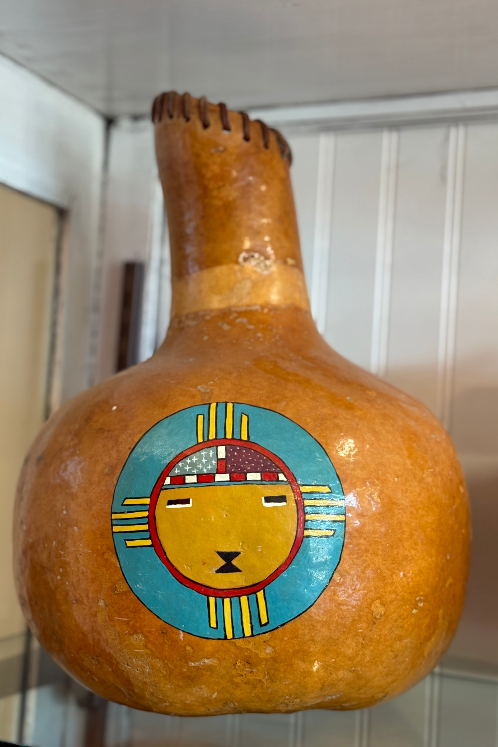 Vintage Native American Gourd