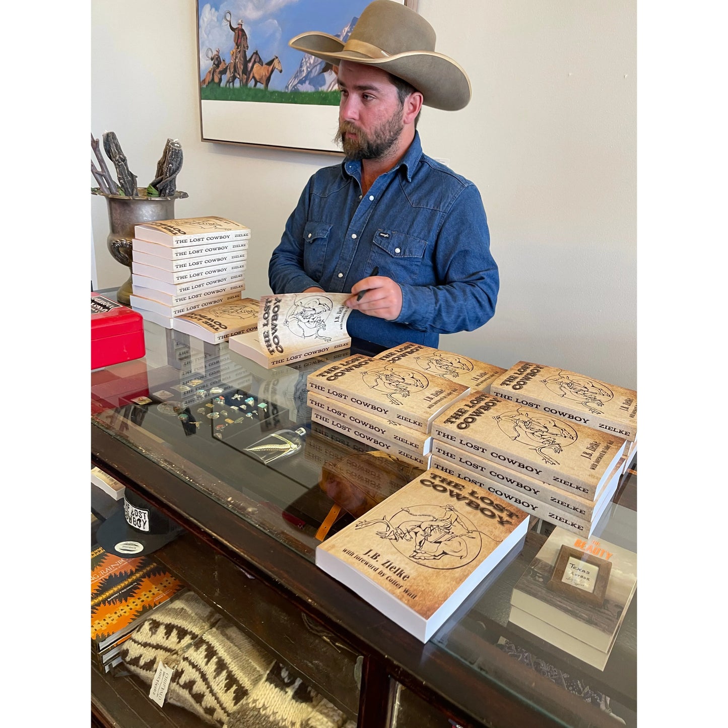 The Lost Cowboy by J.B. Zeilke