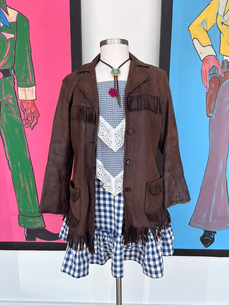 Midwestern Sports Togs Leather Jacket