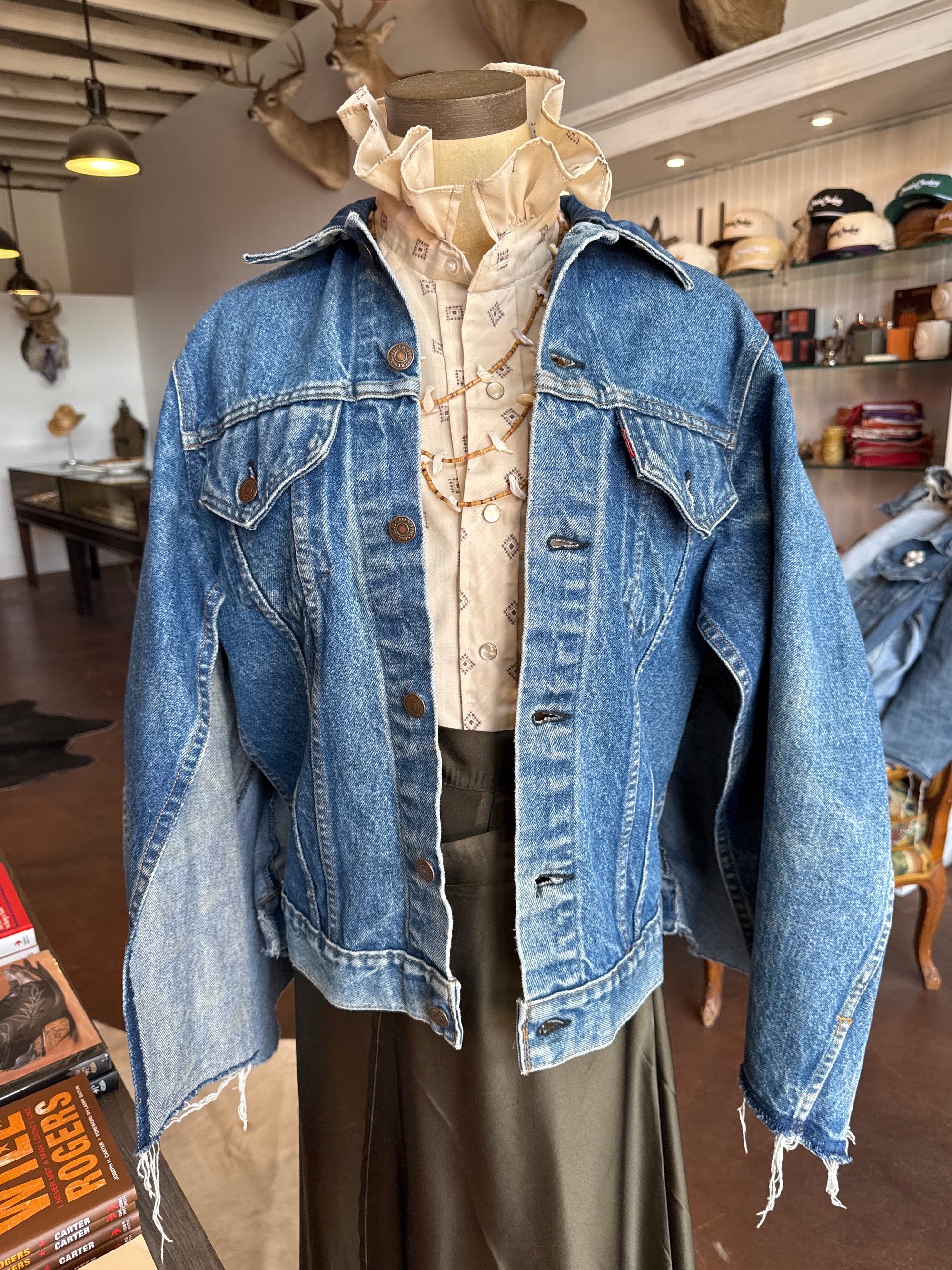 Vintage Levi Jacket Cape