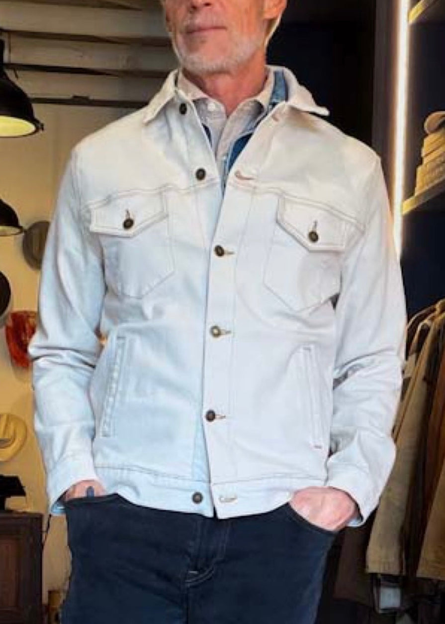Natural Denim Trucker Jacket