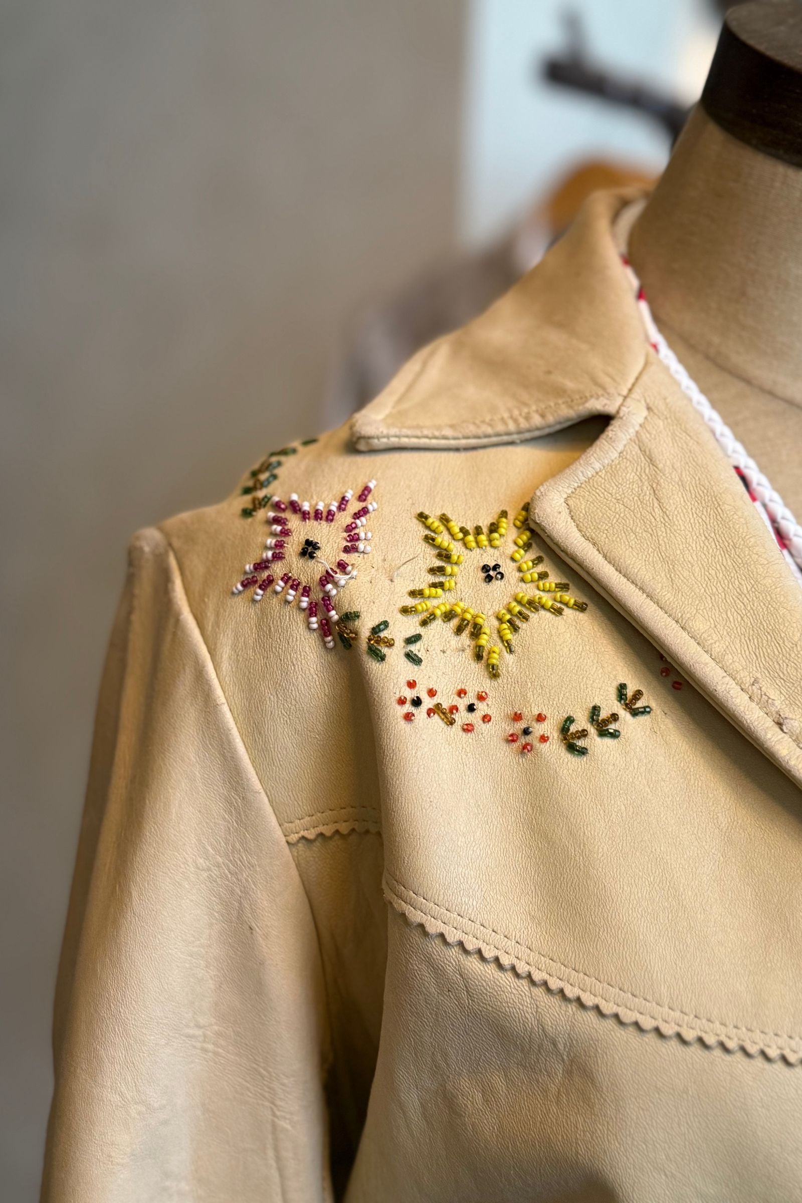 Chris Line Fringe Jacket