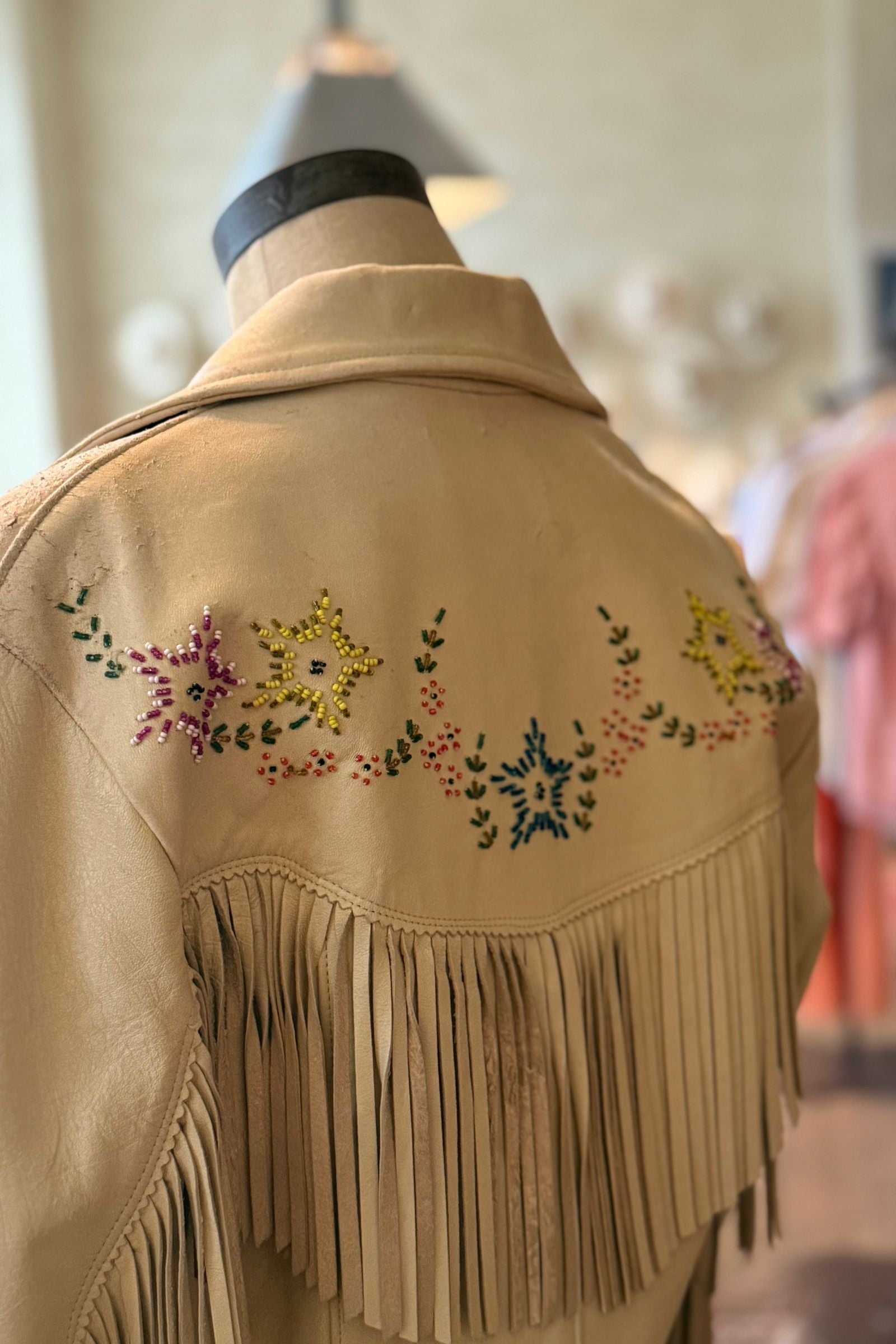 Chris Line Fringe Jacket