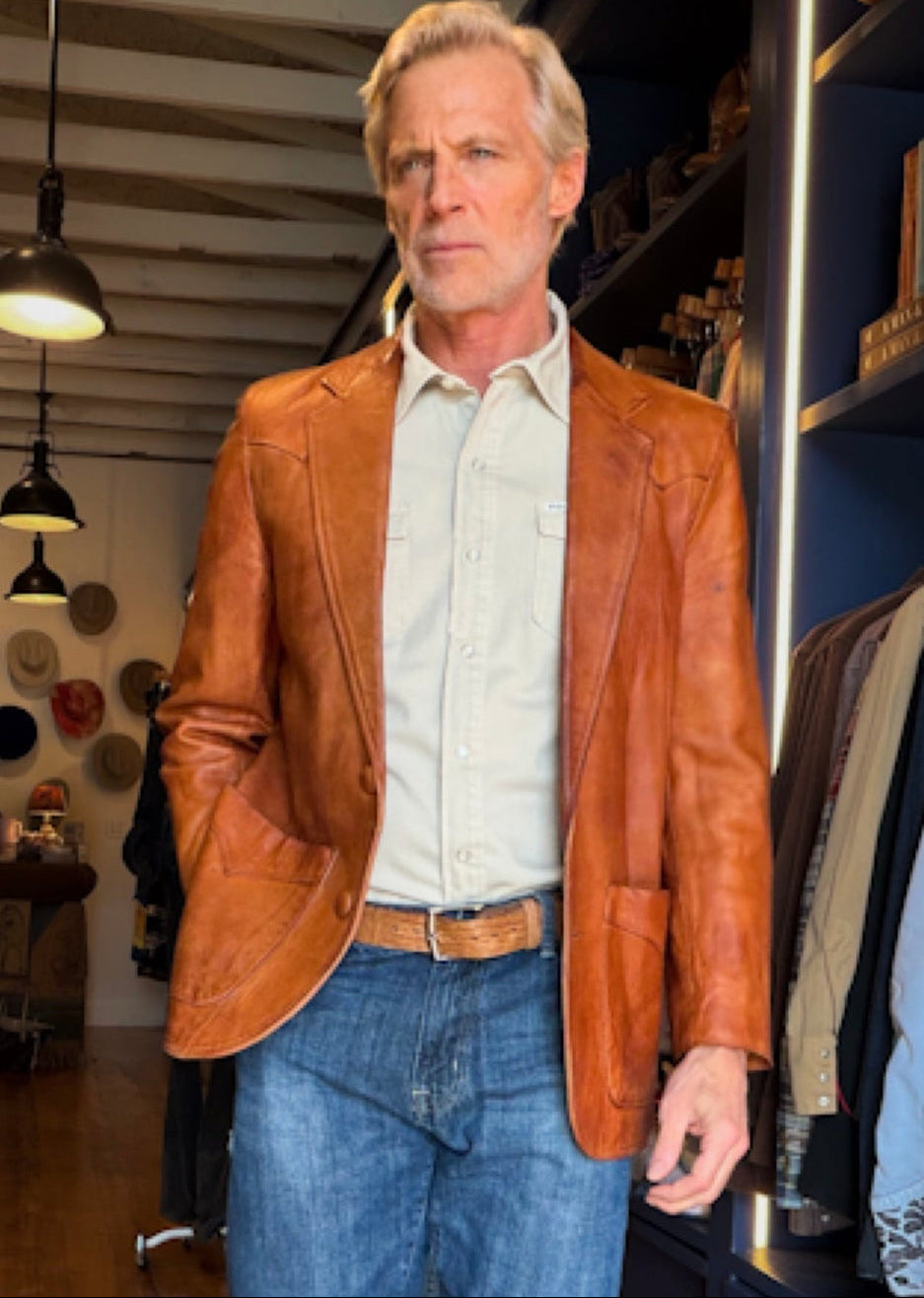 Pioneer Wear Golden Collection Leather Jacket
