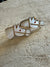 Vintage Midcentury MOP cufflinks
