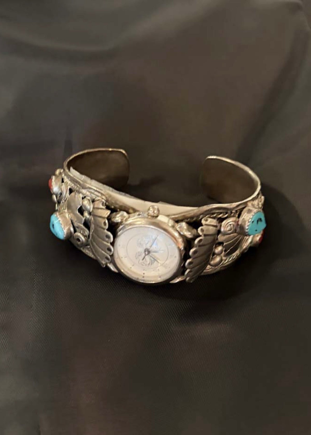 Old Pawn Watch Cuff Bracelet