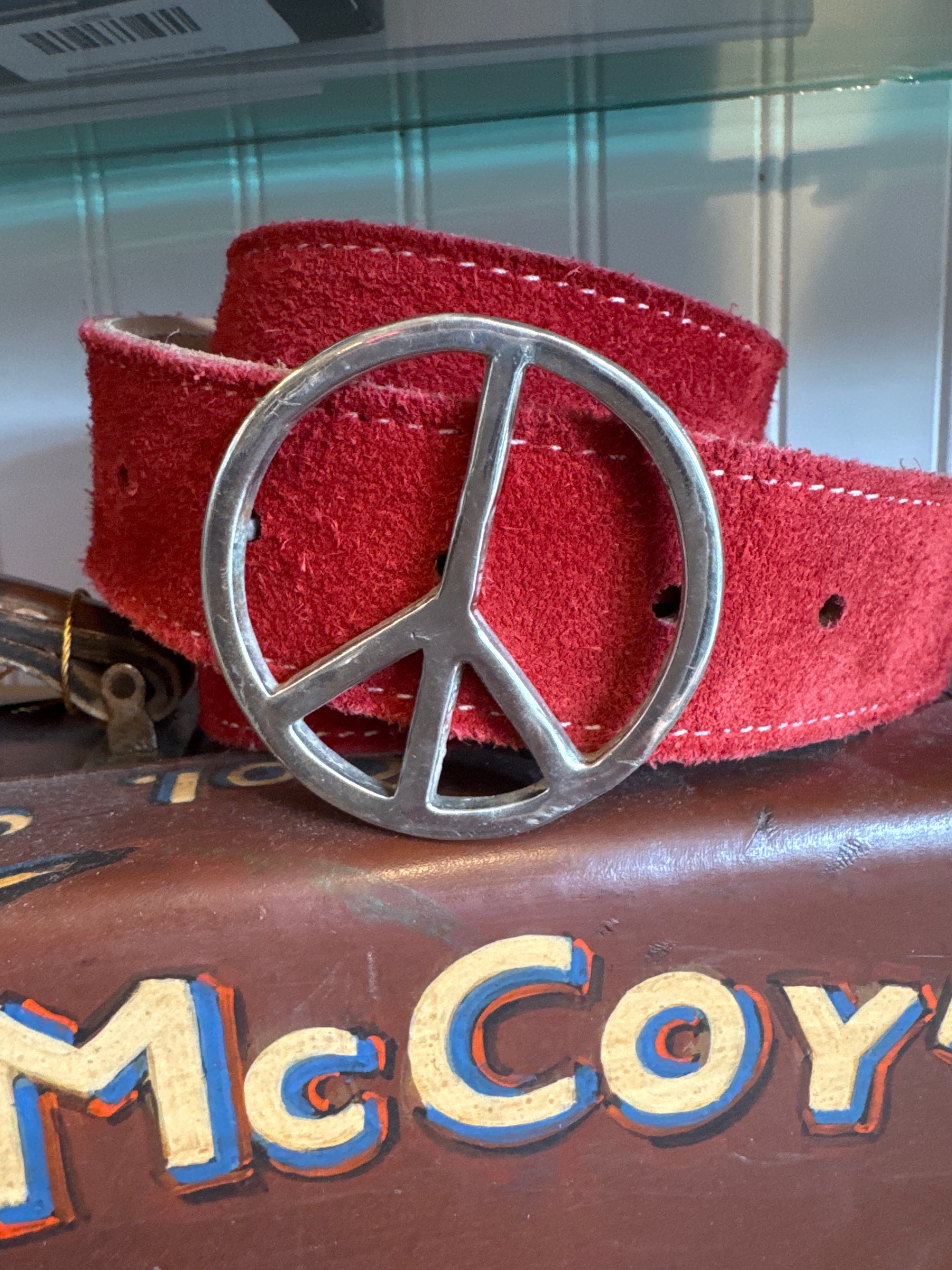 Peace Sign Buckle