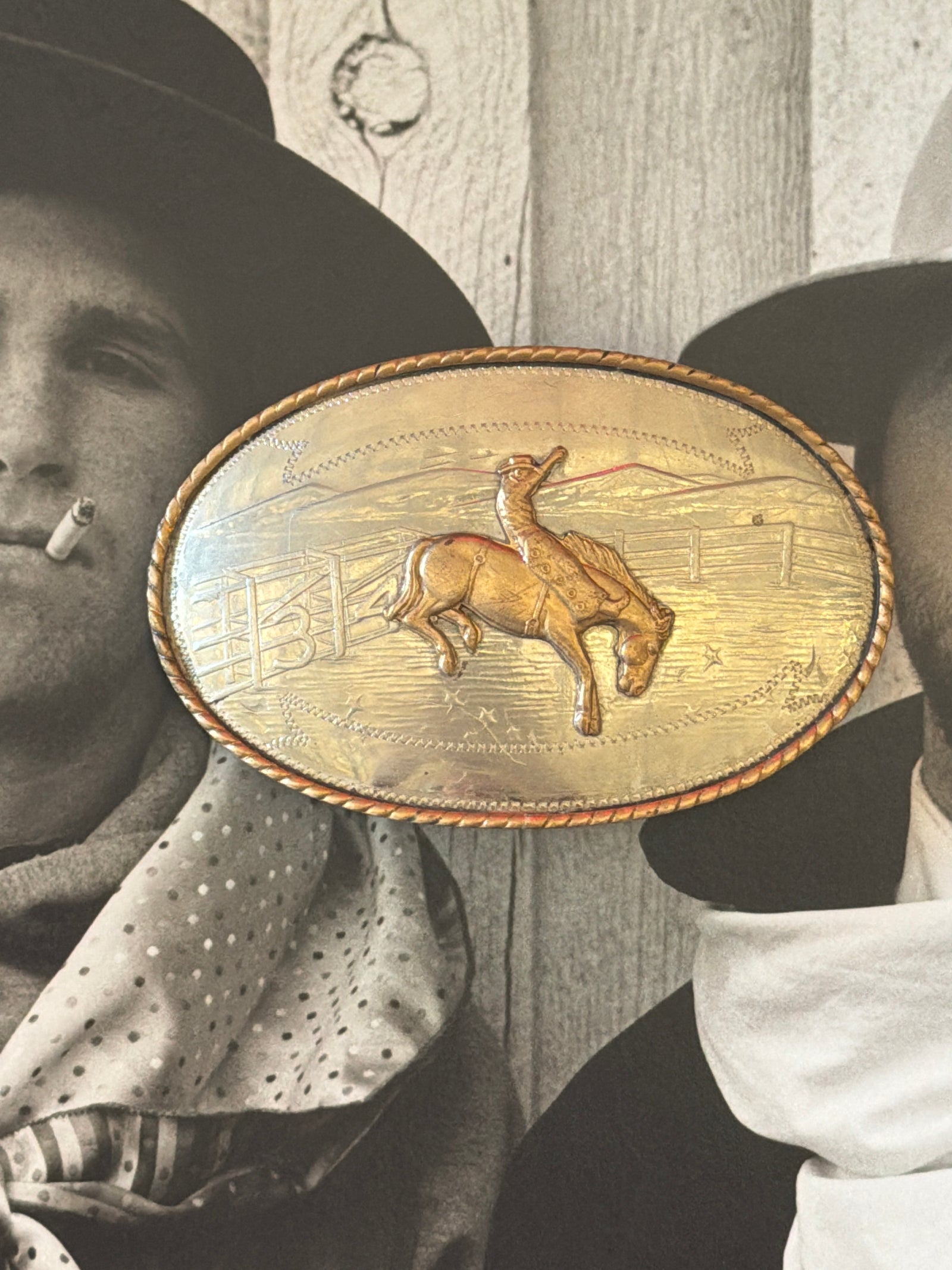Bronc Rider Buckle