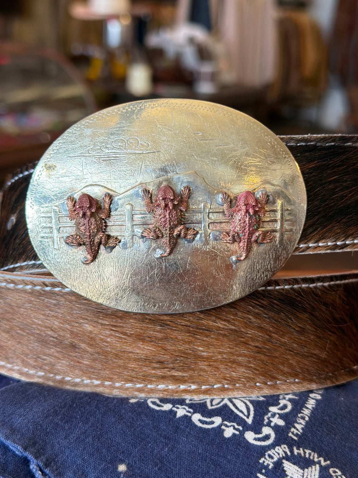 Horned Frog Buckle