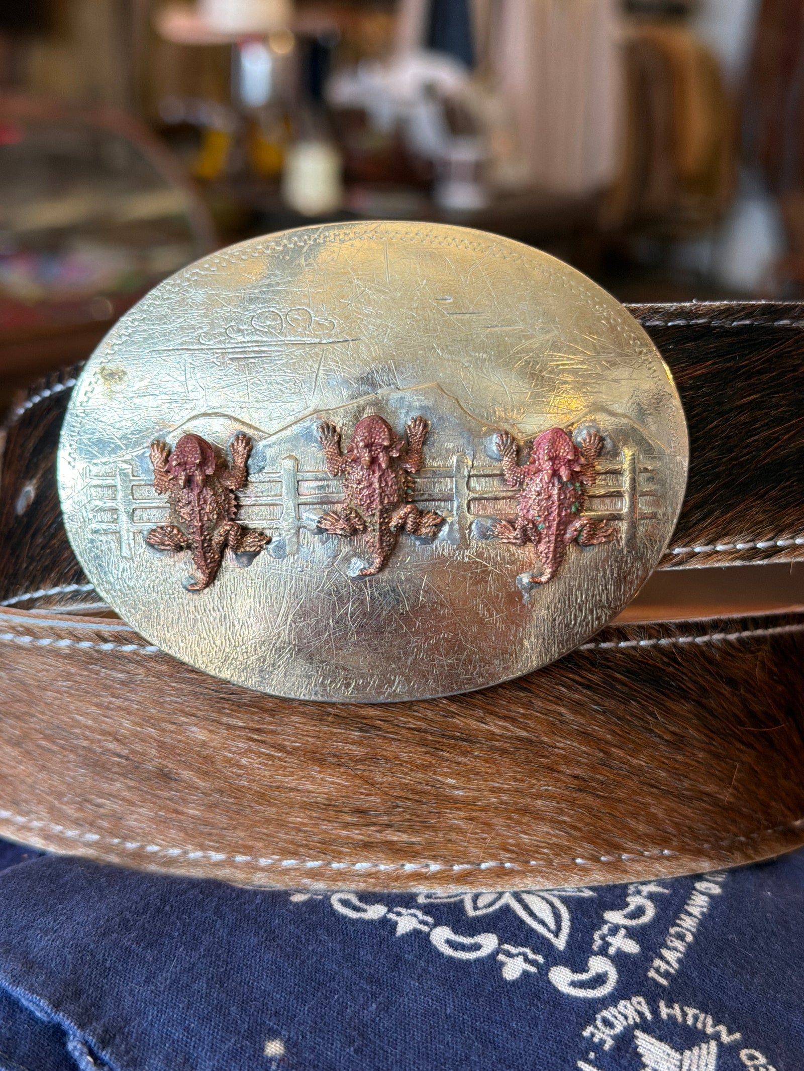 Horned Frog Buckle
