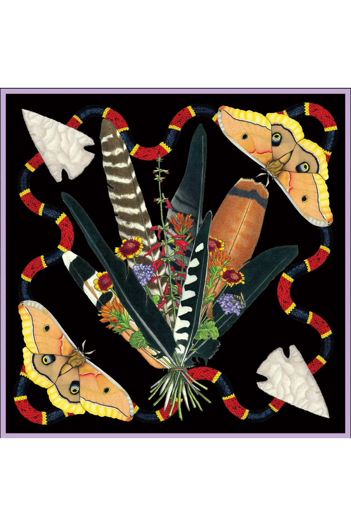 Kerr-Chief Silk Scarf