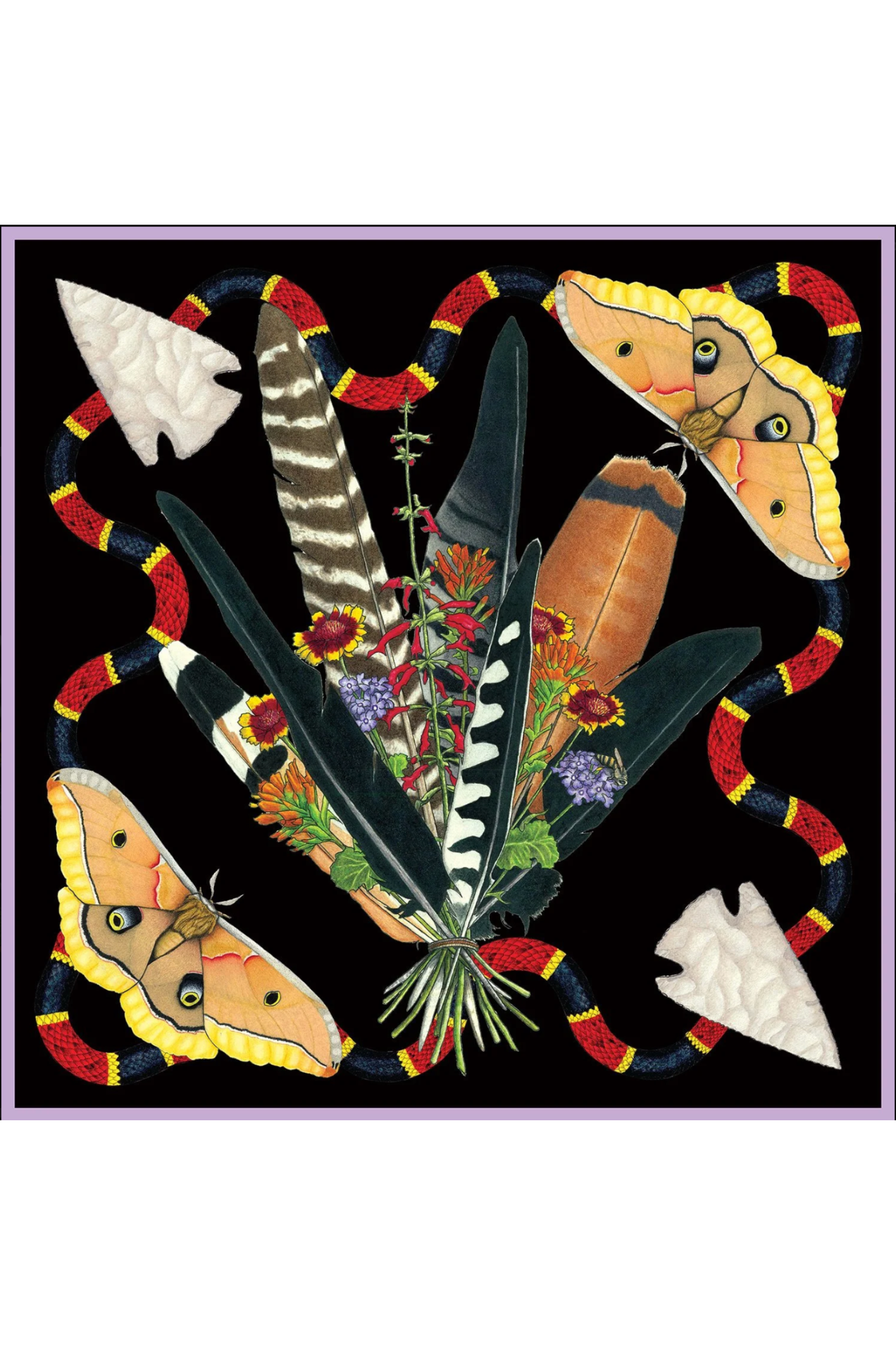 Kerr-Chief Silk Scarf
