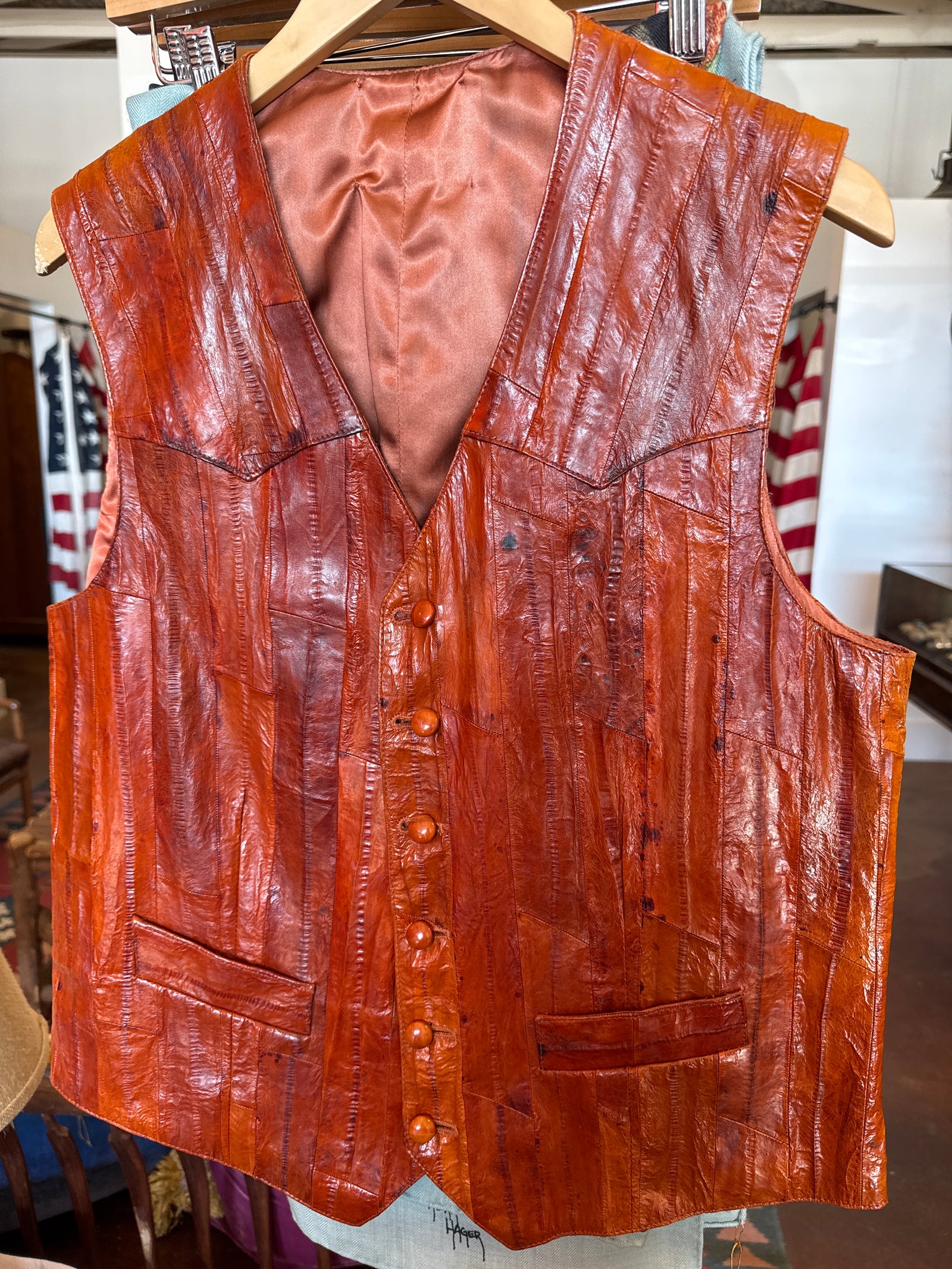 Eel Skin Vest