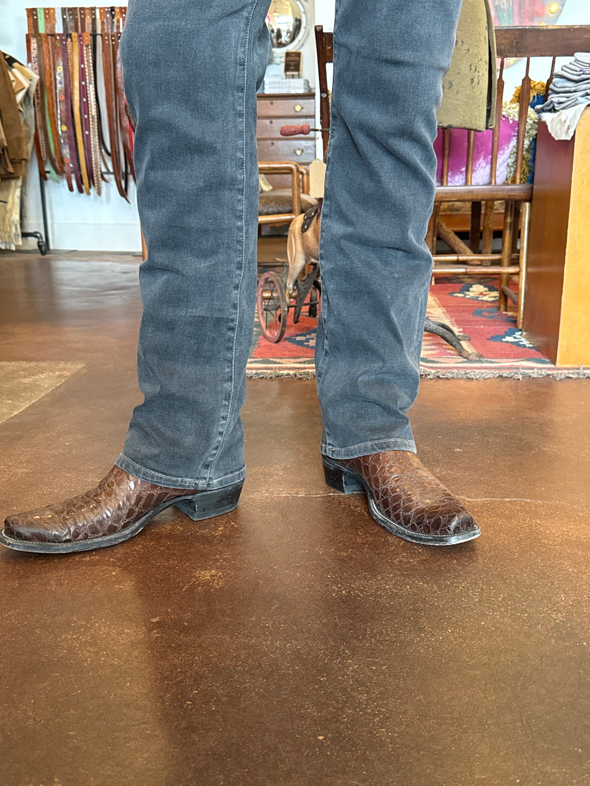 Boot Cut Jean in Smoke