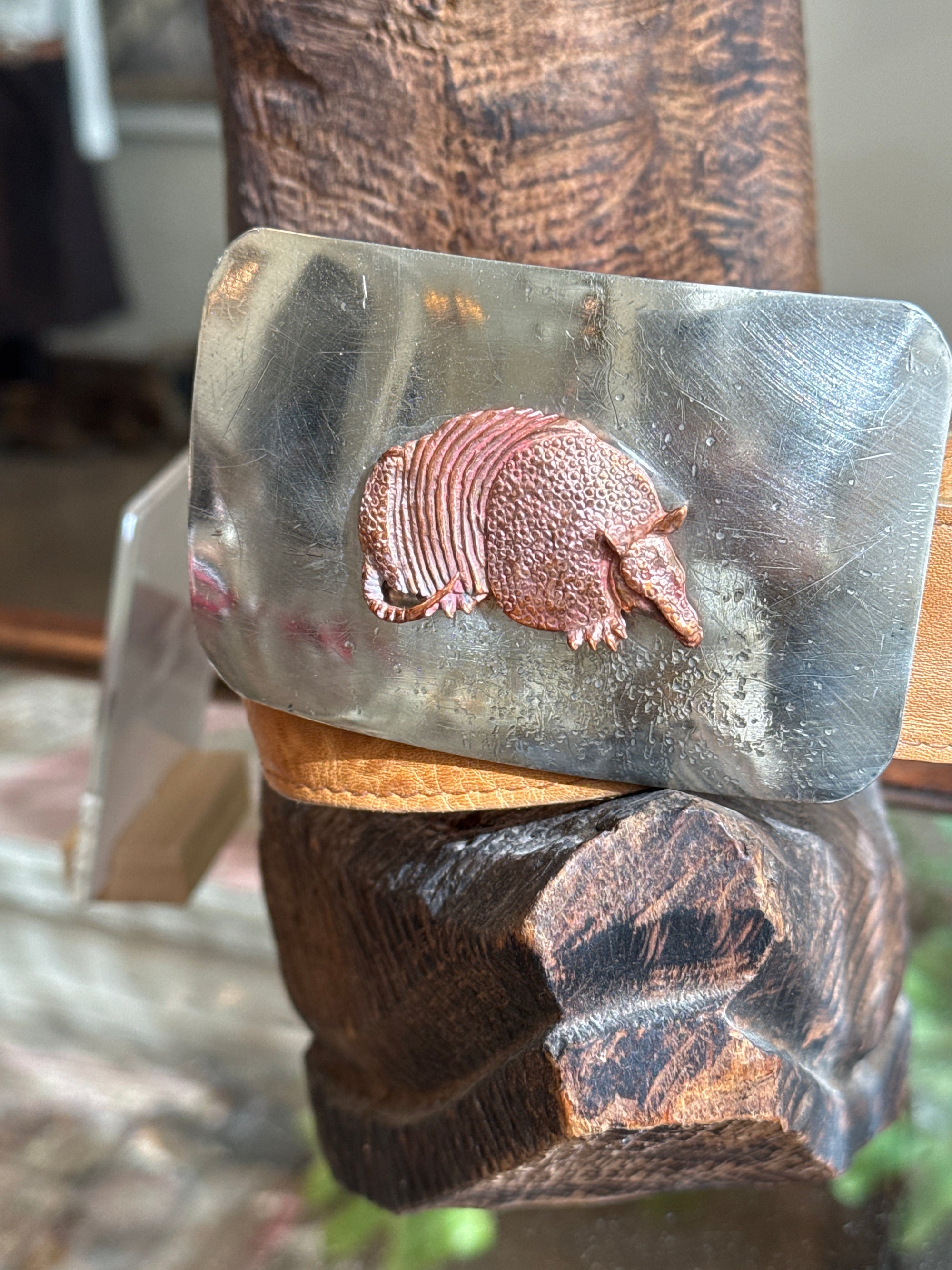 Vintage Armadillo Buckle