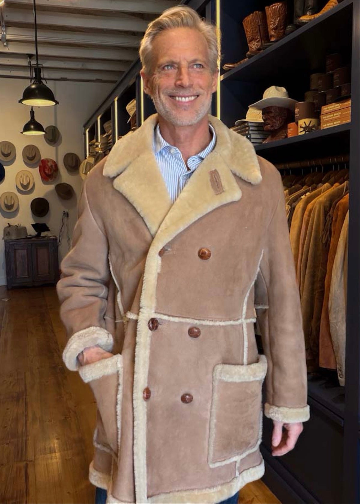 Sawyer Shearling Coat